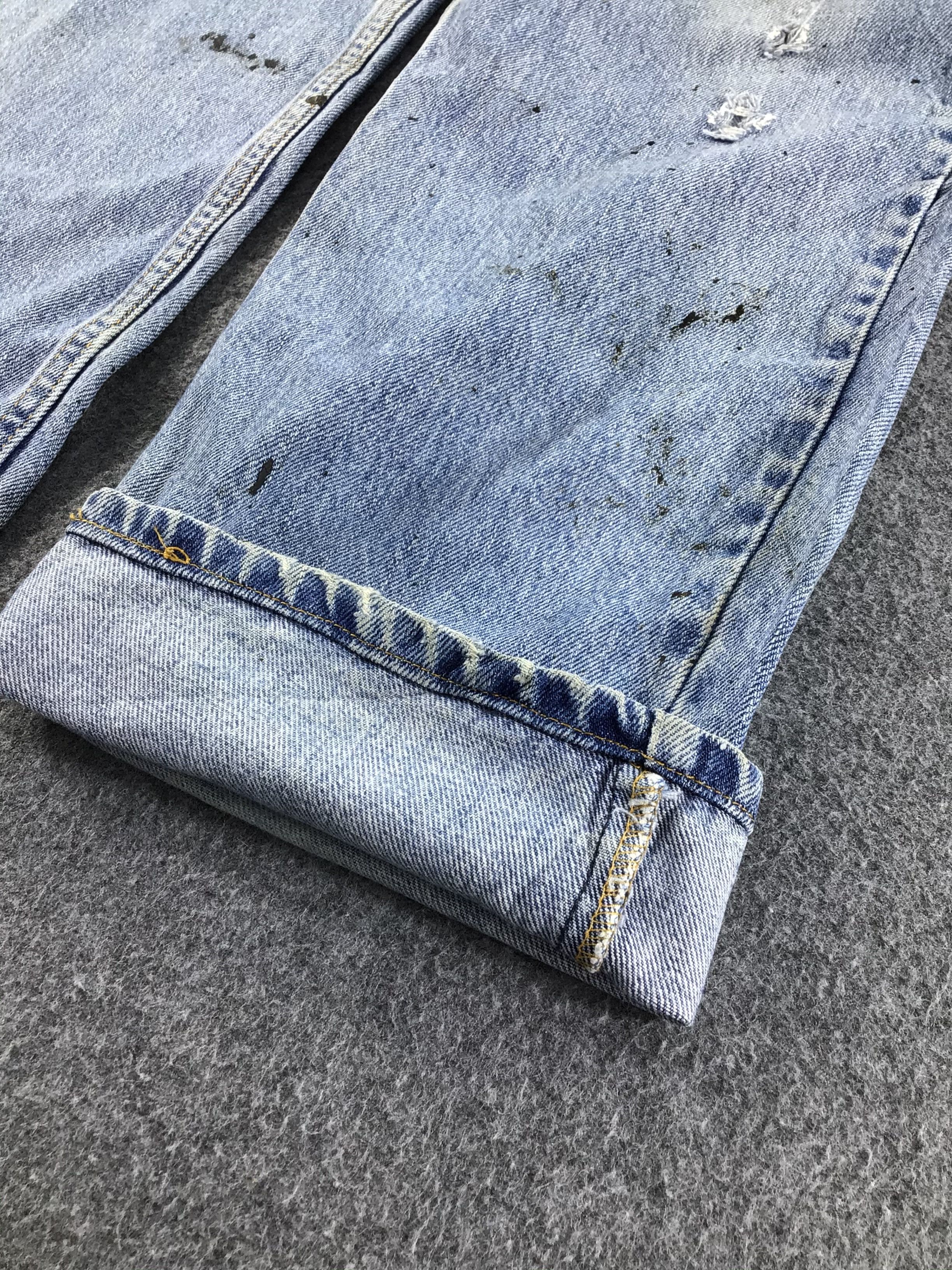 Levi's Vintage Levis 516 Jeans Dirty Wash Denim -J492 Size US 37 - 7 Thumbnail