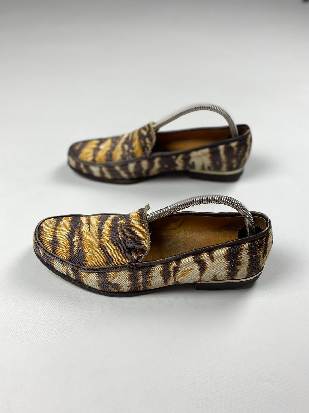 Dolce & Gabbana Dolce & Gabbana men’s vintage animal pattern loafer shoes Size US 8.5 / EU 41-42 - 11 Thumbnail