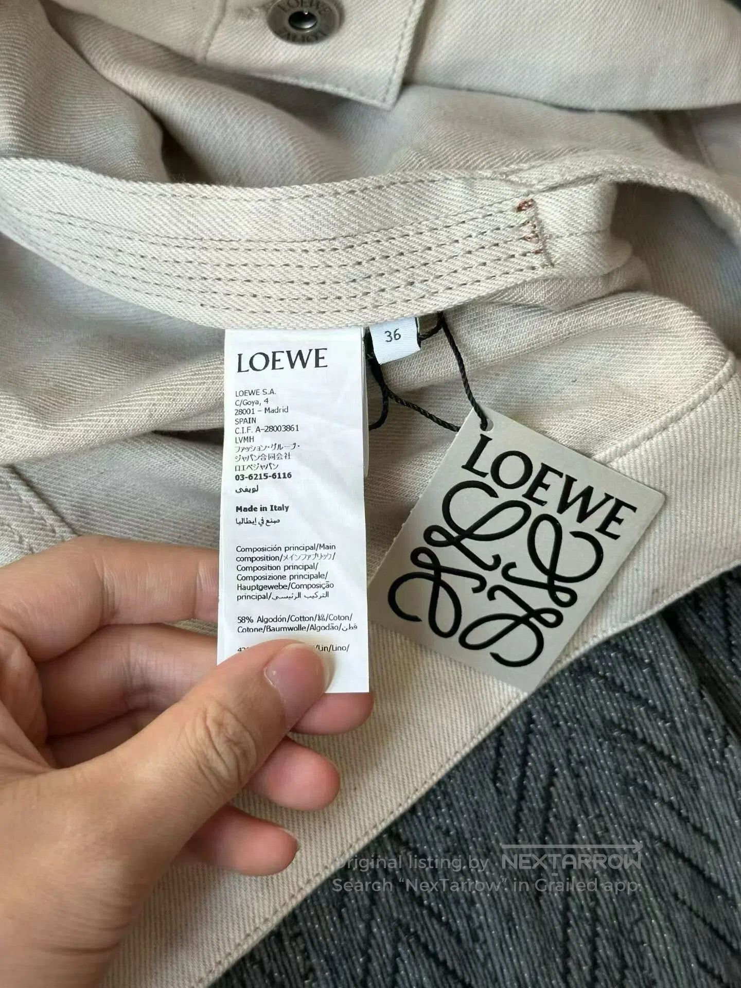 Loewe Loewe Leather Label Jacket. Size XS / US 0-2 / IT 36-38 - 4 Thumbnail