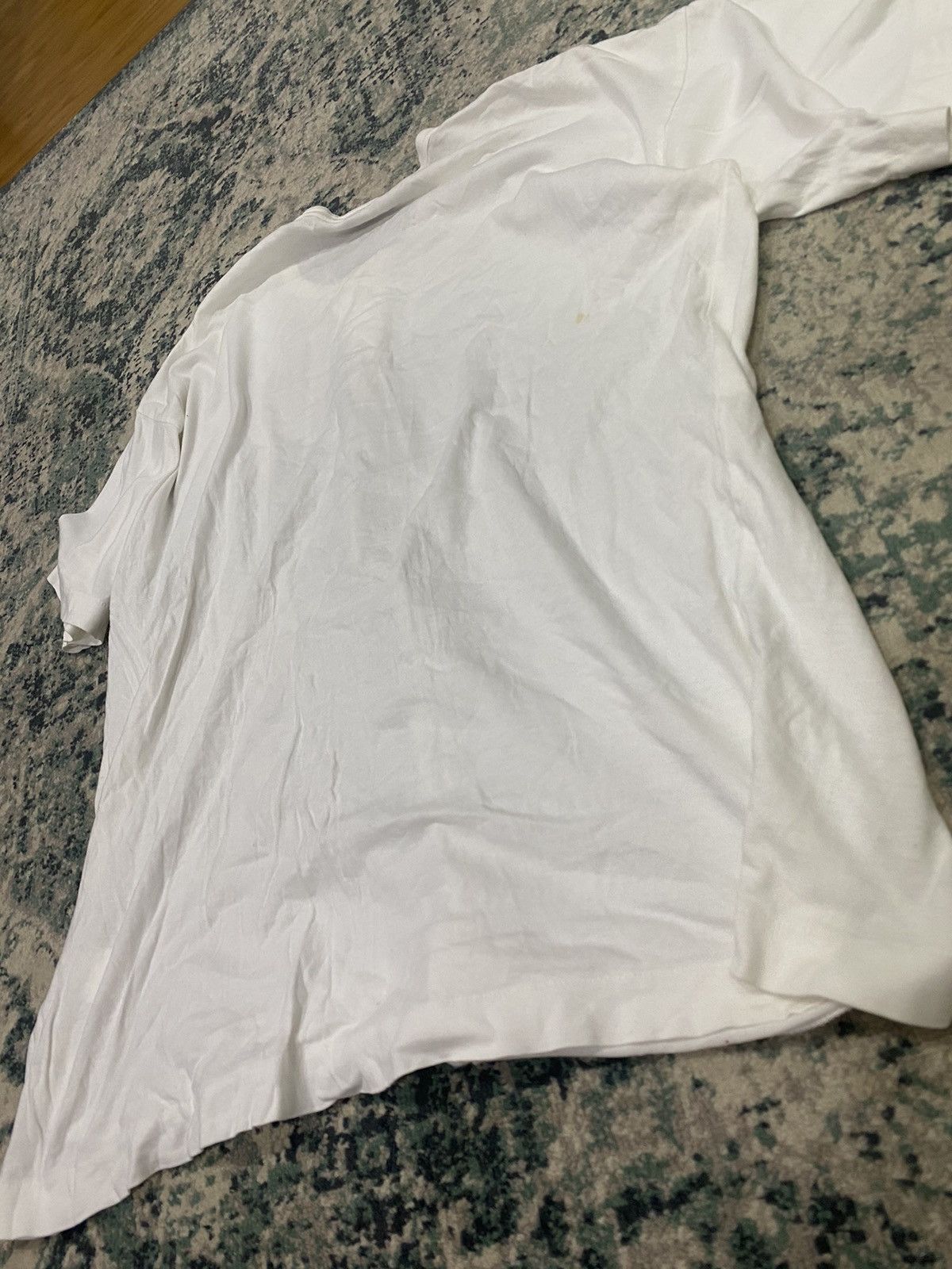 Comme des Garcons AW97 Comme Des Garçons Cut & Sew Nylon Cotton T Shirt Size US L / EU 52-54 / 3 - 12 Thumbnail