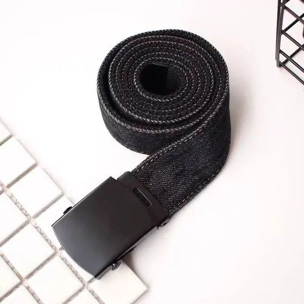 Japanese Brand Nozomi x Junna Street Vintage Denim Belt 47in Size ONE SIZE - 6 Thumbnail