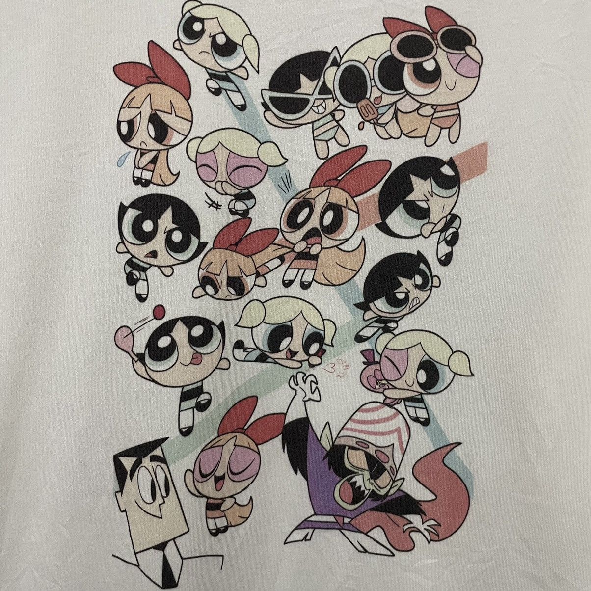 Cartoon Network × Vintage Vintage Powerpuff Girl Cropped L/S T Shirt Size US M / EU 48-50 / 2 - 2 Thumbnail