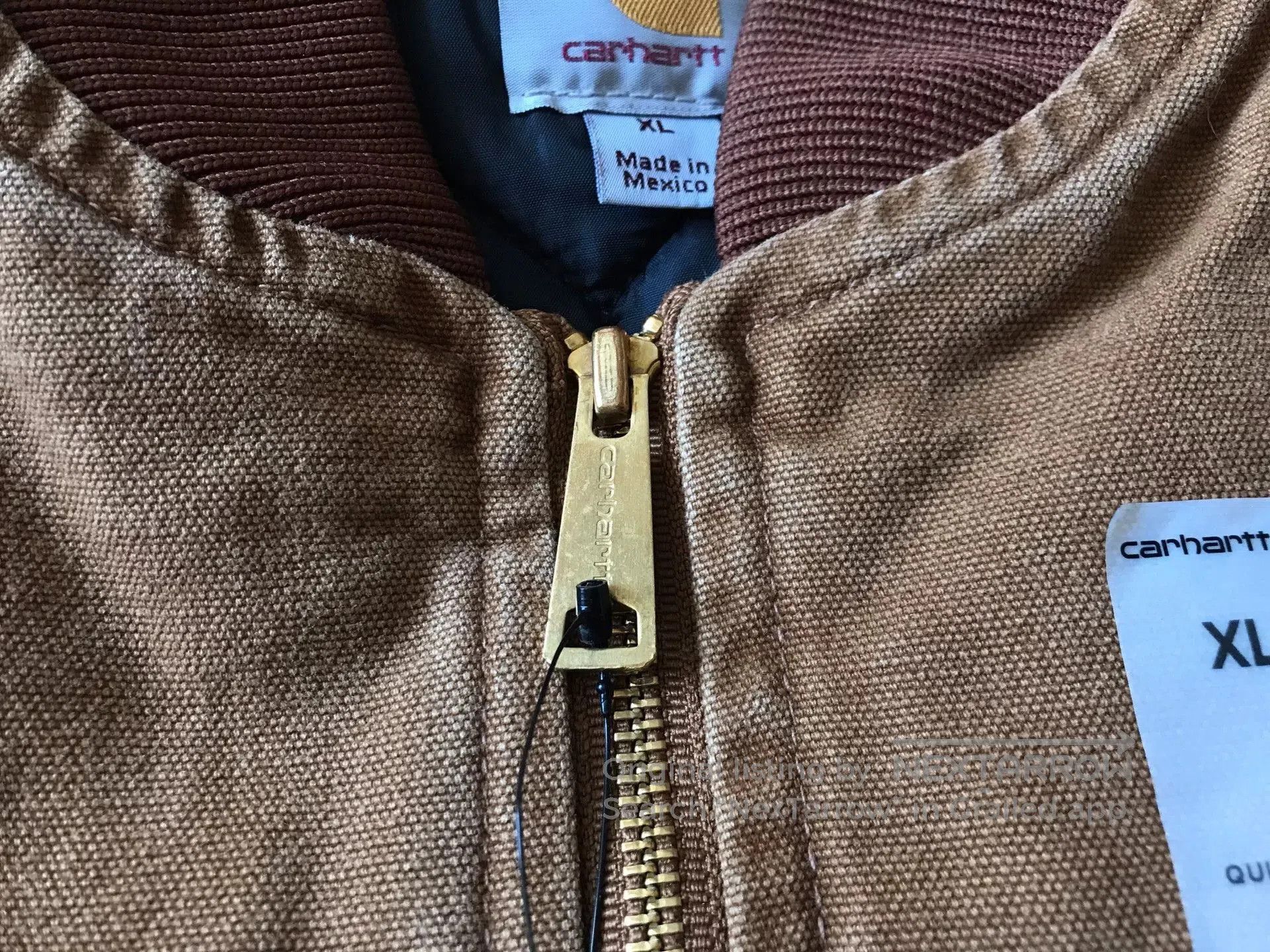 Carhartt Carhartt V02 Brown XL Canvas Work Vest. Size US XL / EU 56 / 4 - 5 Thumbnail