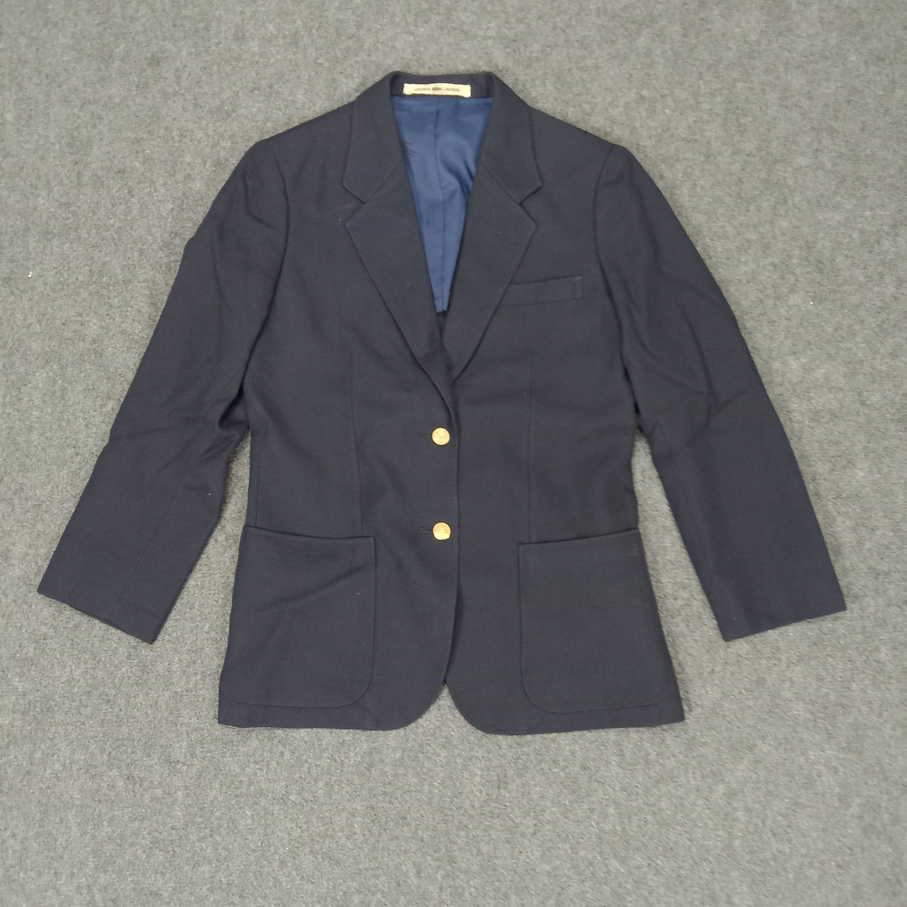 Lacoste × Vintage Lacoste Italian Brand Blazer Jacket Size S / US 4 / IT 40 - 1 Thumbnail