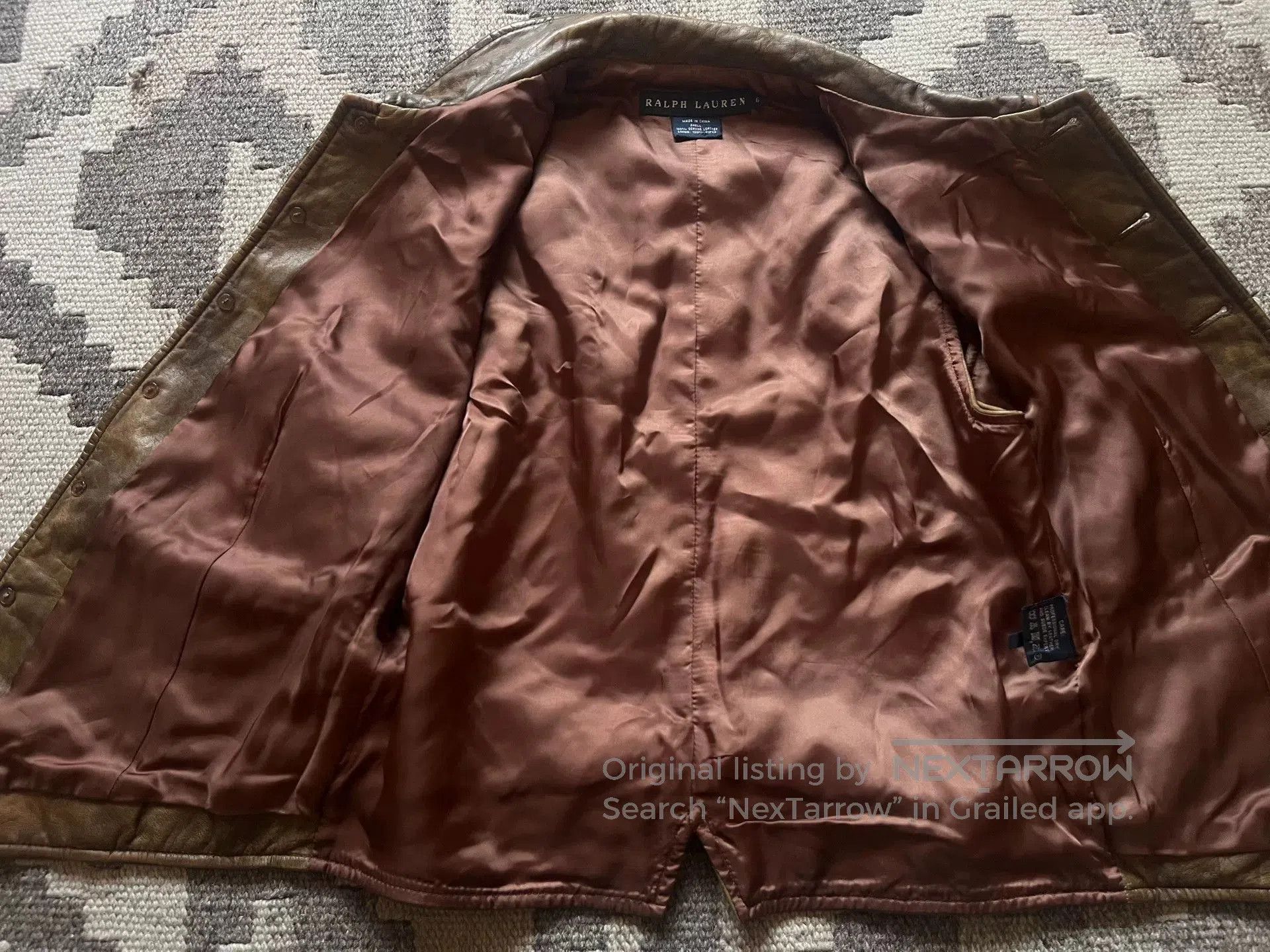 RRL Ralph Lauren Ralph Lauren Vintage Leather Hunting Vest. Size US M / EU 48-50 / 2 - 6 Thumbnail