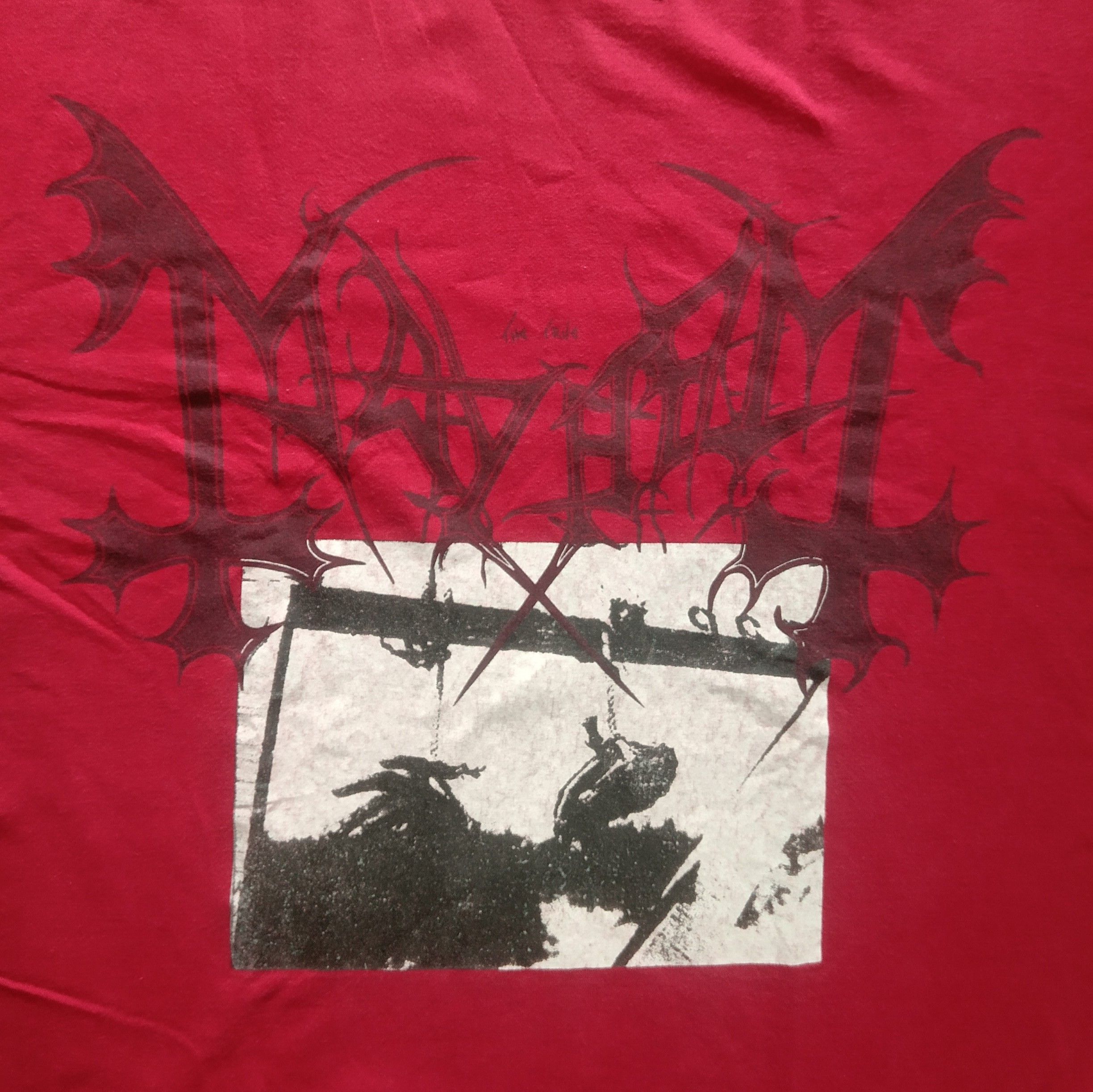 Band Tees × Vintage MAYHEM death crush Size US L / EU 52-54 / 3 - 2 Thumbnail