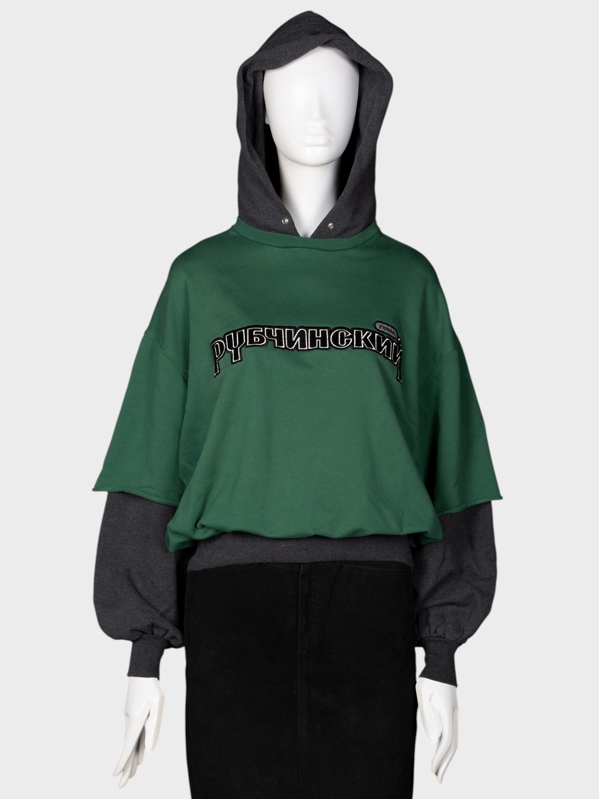Gosha Rubchinskiy Gosha Rubchinskiy - S/S 2018 - combo hoodie Size US S / EU 44-46 / 1 - 7 Thumbnail