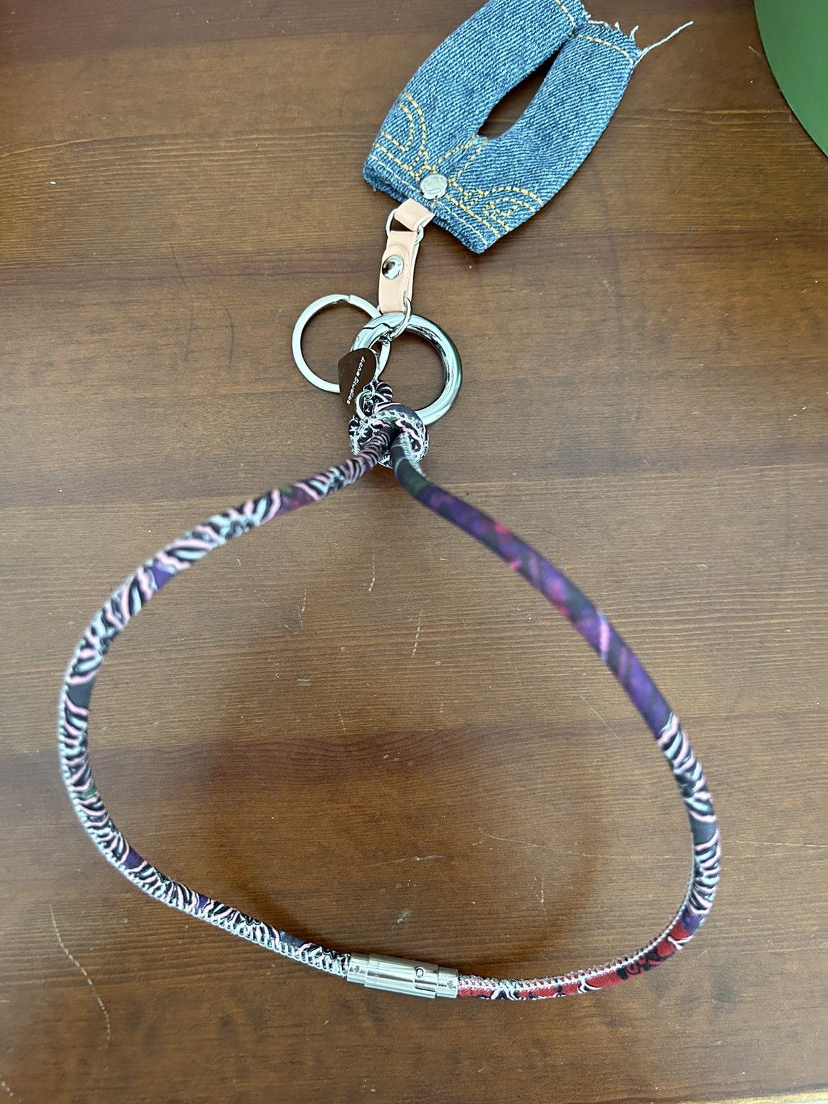 Acne Studios *Rare* Acne studios denim jeans key chain Size ONE SIZE - 5 Thumbnail