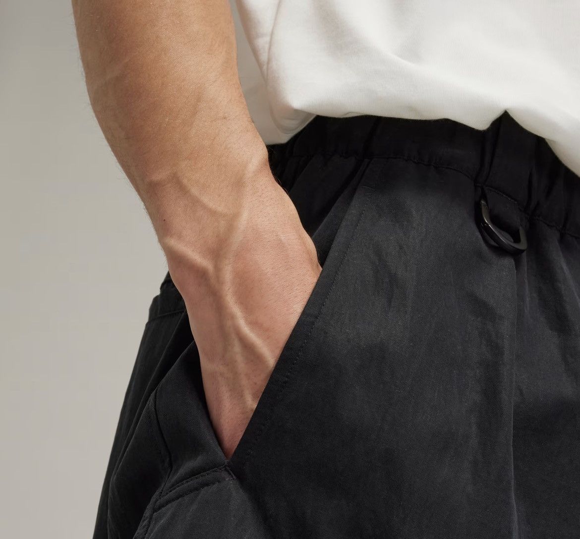 Y-3 Y-3 WASHED TWILL SHORTS (M Size) Size US 34 / EU 50 - 5 Thumbnail