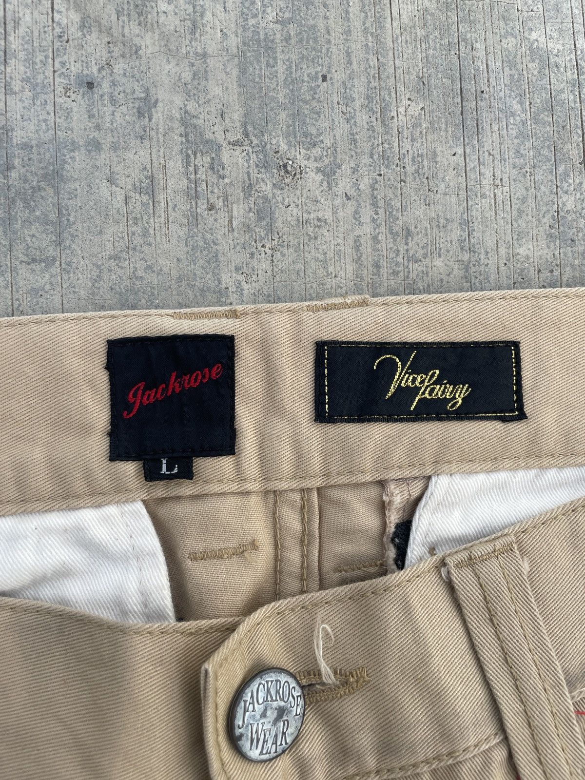 JACKROSE 💥RARE💥2000s JAPANESE BRAND JACKROSE X VICE FAIRY FLARE JEANS Size US 32 / EU 48 - 4 Thumbnail