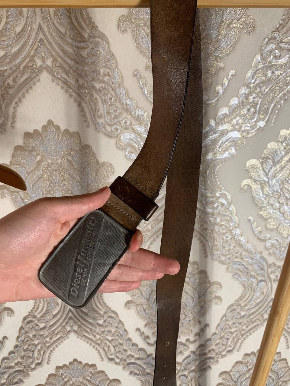 Diesel × Vintage VERY RARE DIESEL INDUSTRY DENIM DIVISION LEATHER BELTS 90s Size ONE SIZE - 1 Thumbnail