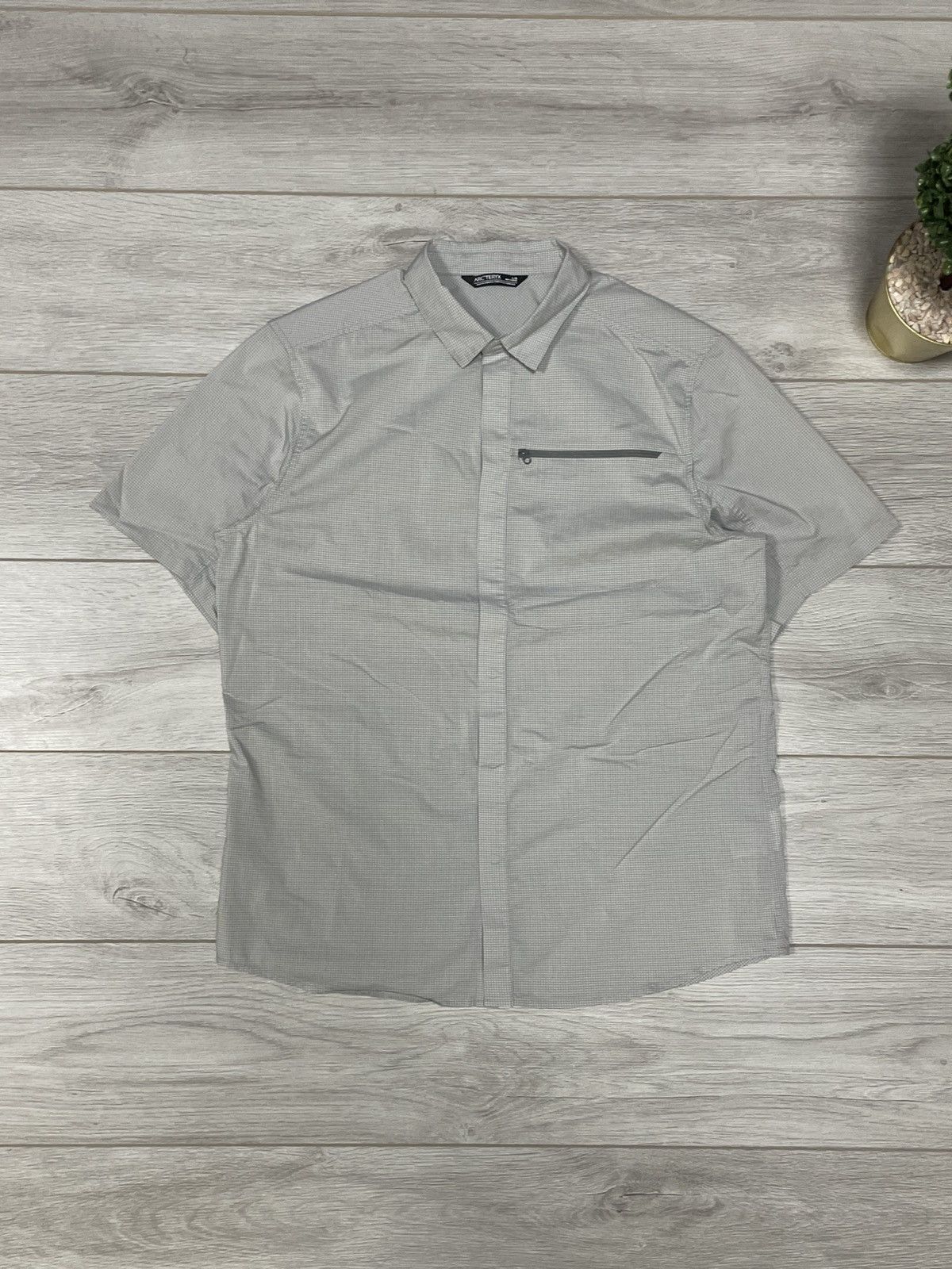 Arc'teryx Arcteryx bird Kaslo Shirt SS shirt buttons check pocket Size US L / EU 52-54 / 3 - 1 Thumbnail