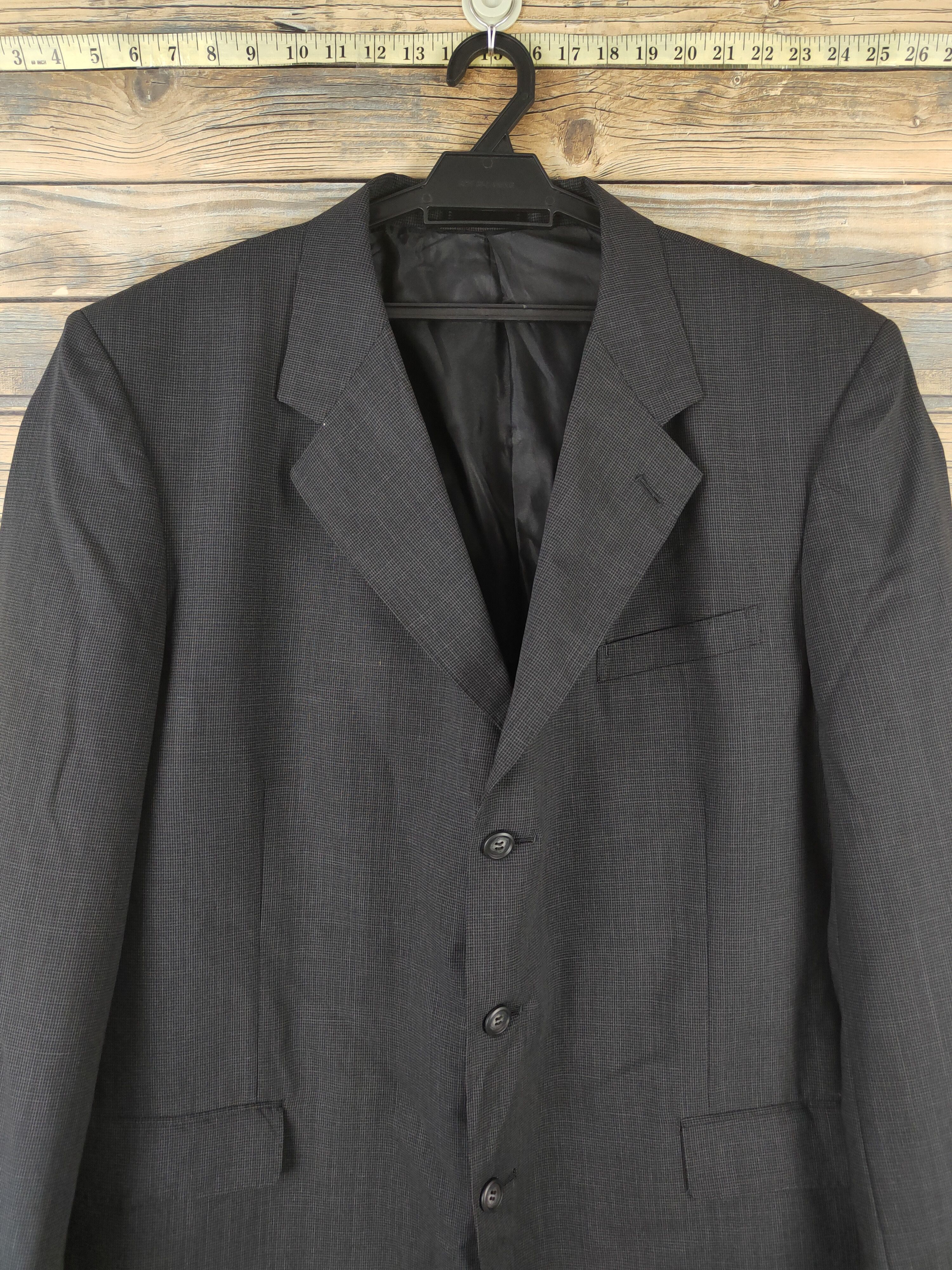 Other Macky Field Dark Gray Blazers Vintage Size US XL / EU 56 / 4 - 2 Thumbnail
