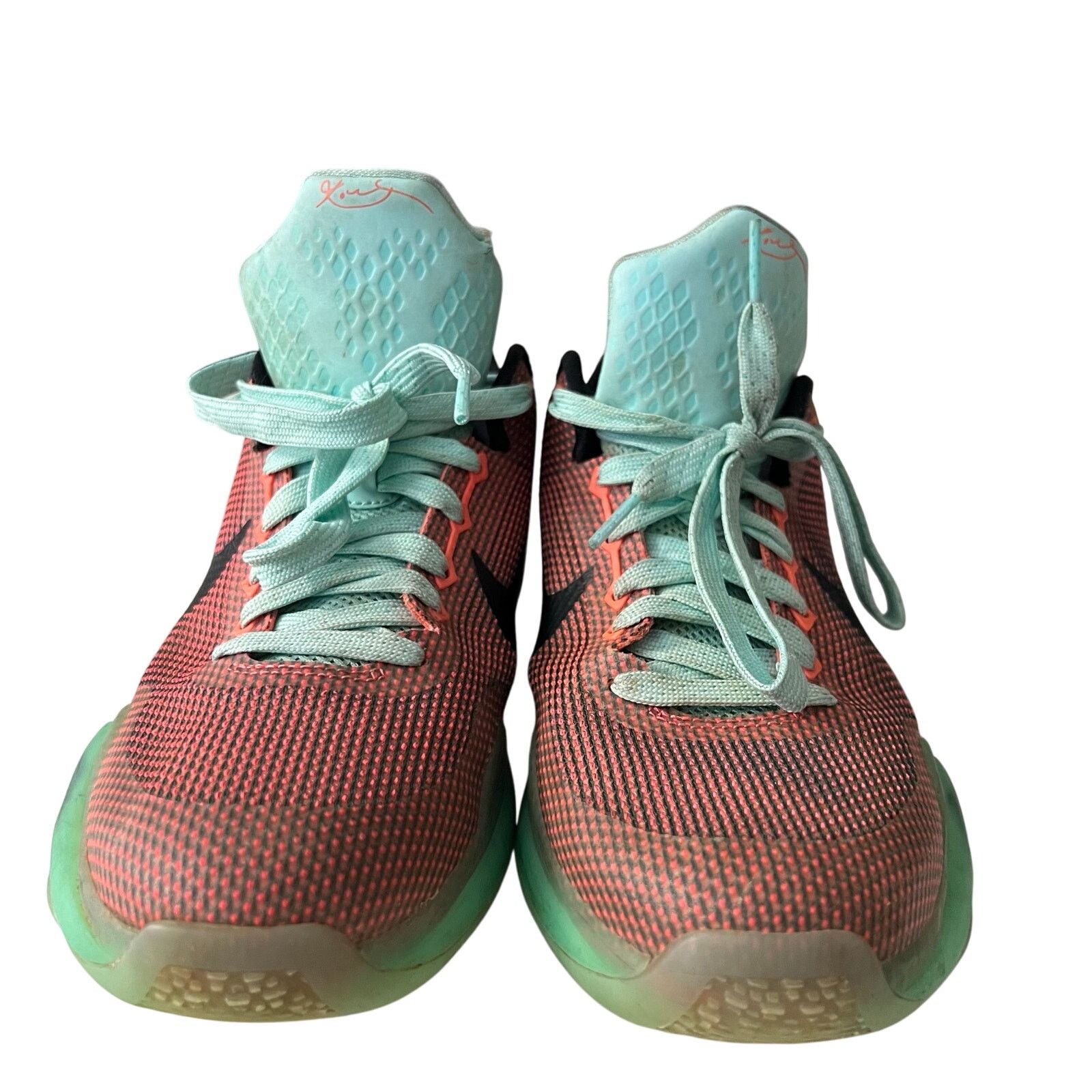 Nike Nike Kobe X Easter Basketball 5.5Y 726067-808 Lava Sneakers Size US 5.5 / EU 38 - 5 Thumbnail