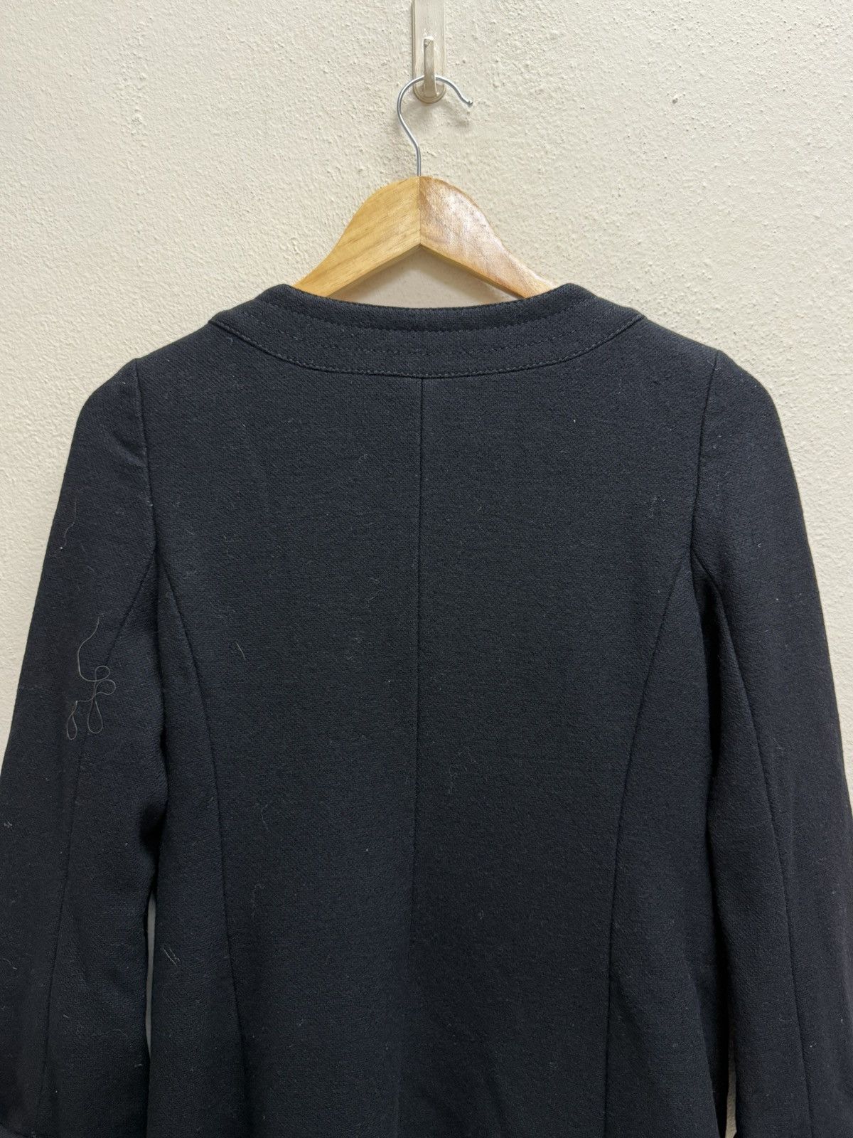 Designer × Sonia Rykiel Sonia Rykiel Knit Black Cardigan Button Up Jacket Size S / US 4 / IT 40 - 21 Thumbnail