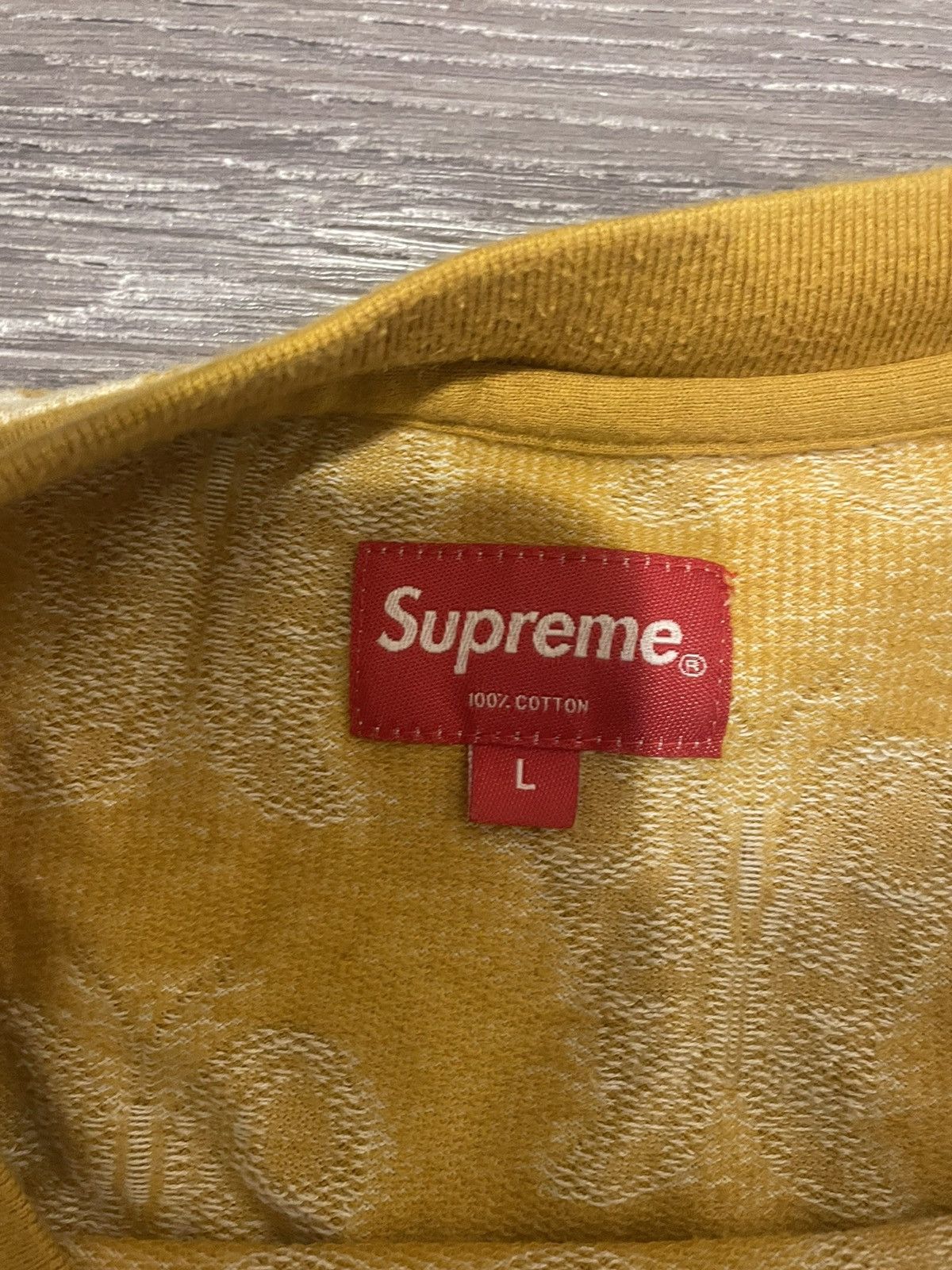 Supreme Supreme butterfly jacquard long sleeve Size US L / EU 52-54 / 3 - 2 Thumbnail