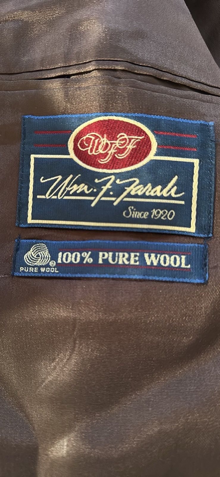 Other Vintage 100% Wool Herringbone Tweed Blazer w Leather Buttons Size 40R - 2 Thumbnail