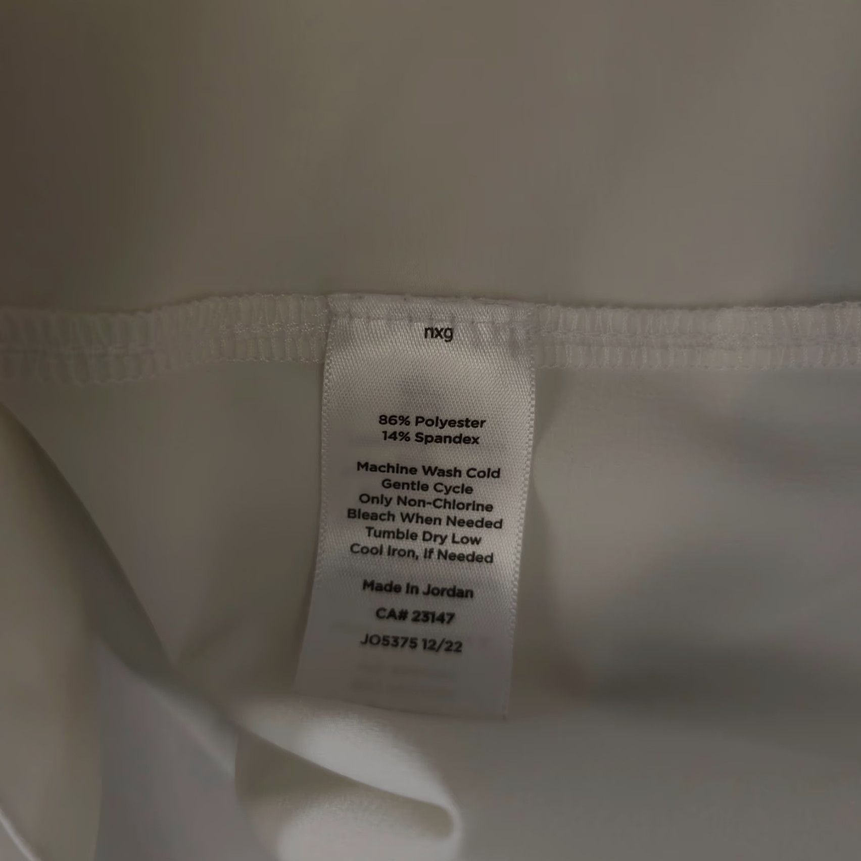 Talbots T By Talbots Shirt Womens P Small White Keyhole Tie Neck Sleeveless Performance Shirt Size XXS / US 00 / IT 34 - 4 Thumbnail