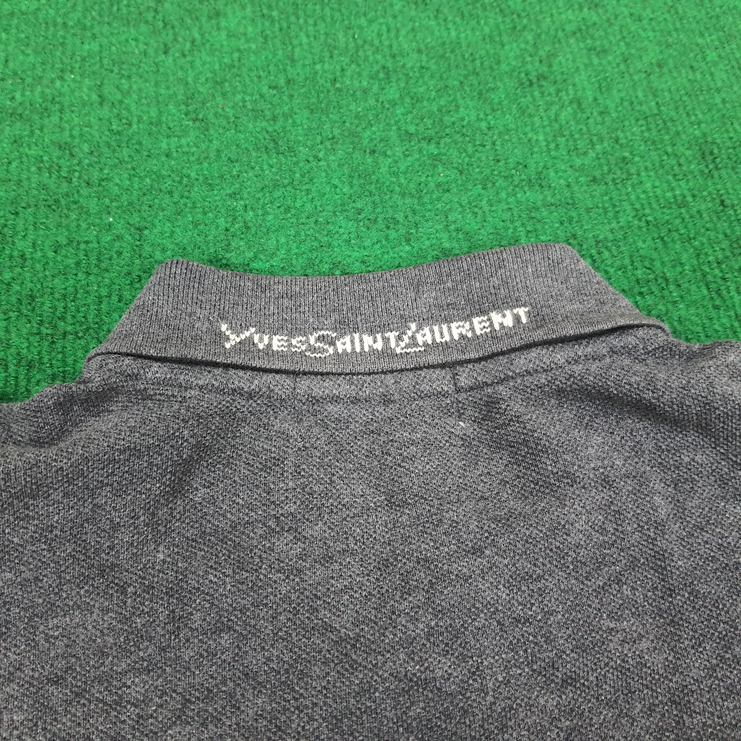 Vintage × Yves Saint Laurent Vintage Yves Saint Laurent YSL Pocket Polo Shirt Size US M / EU 48-50 / 2 - 4 Thumbnail