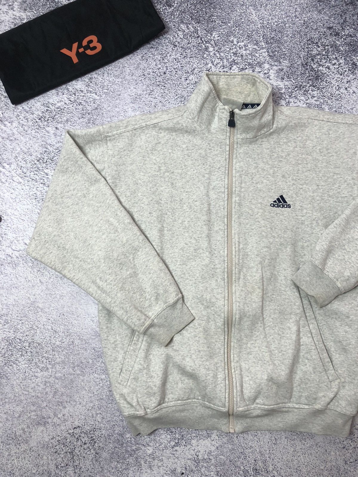 Vintage Vintage fleece adidas size L y2k casual rare usa japan Size US L / EU 52-54 / 3 - 2 Thumbnail