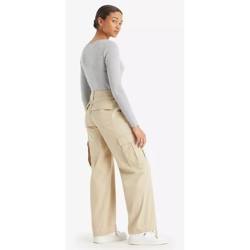 Levi's Levi's '94 Baggy Tan Drawstring Ankle Cargo Pants Size 30 Size 30" / US 8 / IT 44 - 8 Thumbnail
