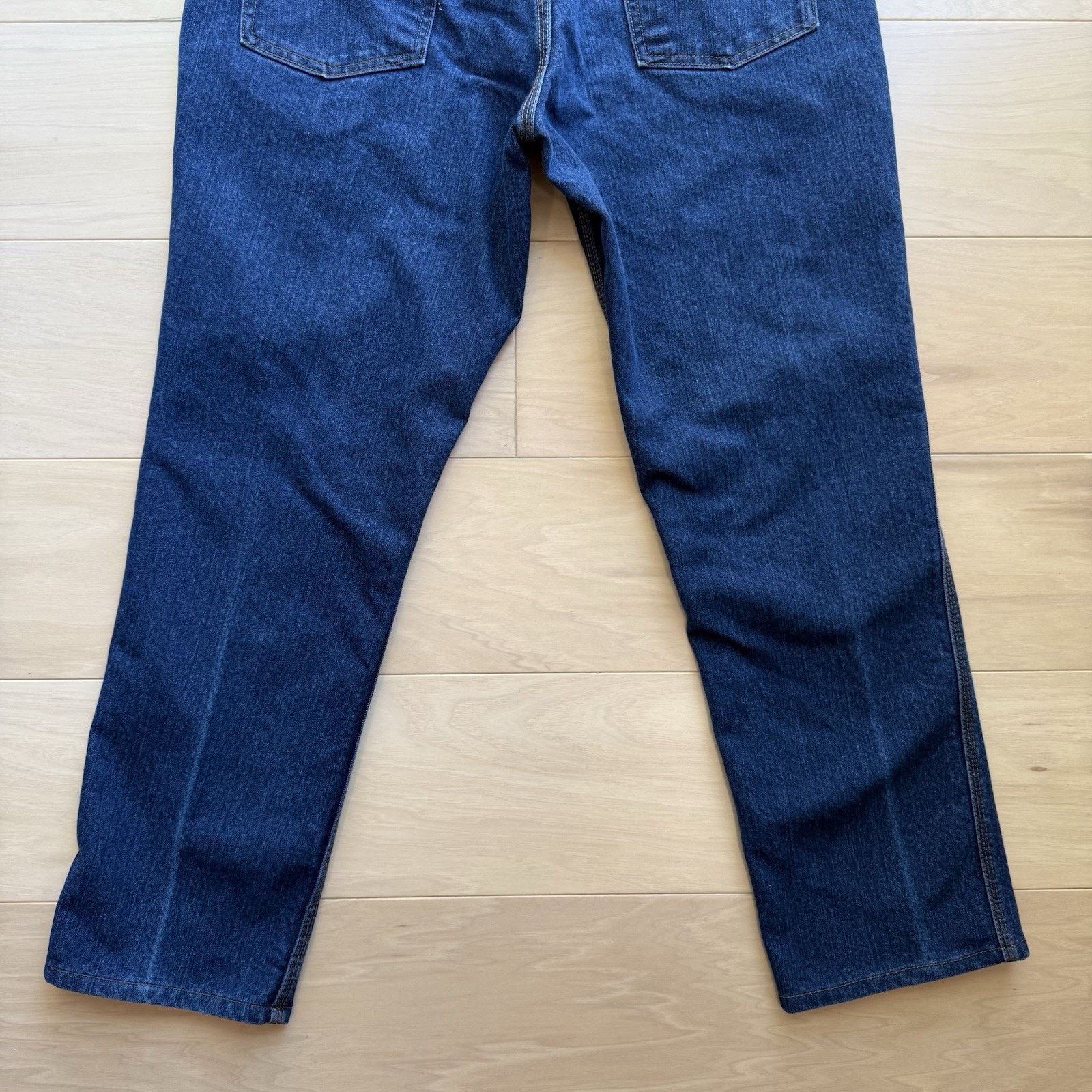 Original Chuck Origin Delta Flex Jeans Blue Straight Leg Dark Wash Relaxed Size US 38 / EU 54 - 8 Thumbnail