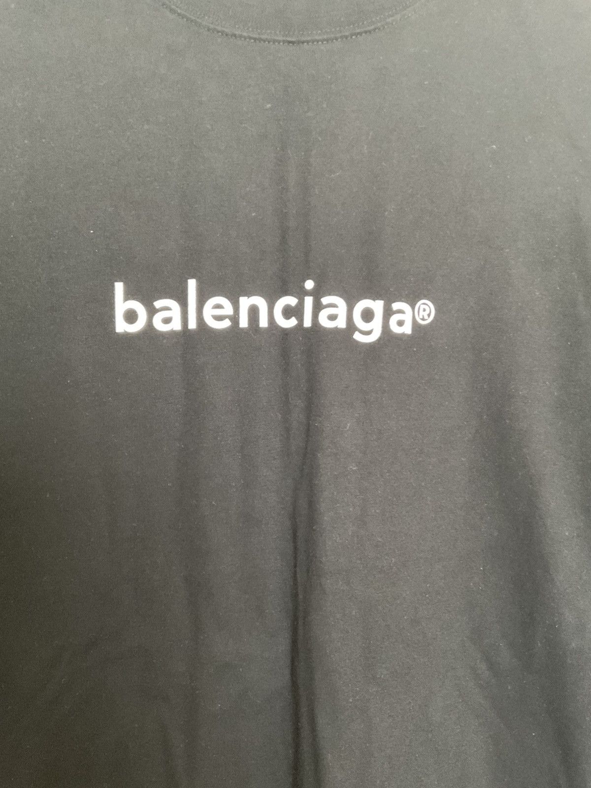 Balenciaga Balenciaga Copyright logo Large Fit T-Shirt Size US XXS / EU 40 - 2 Thumbnail