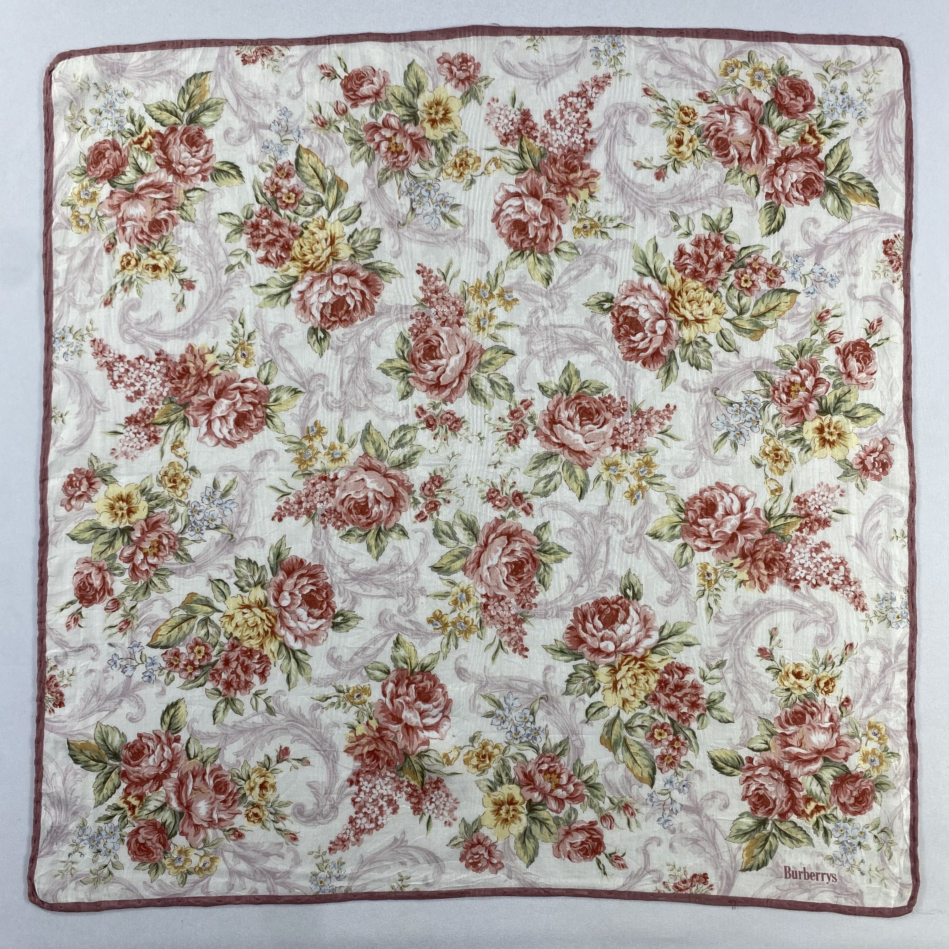 Burberry × Vintage Burberry Handkerchief / Neckerchief / Bandana-P1820 Size ONE SIZE - 1 Thumbnail
