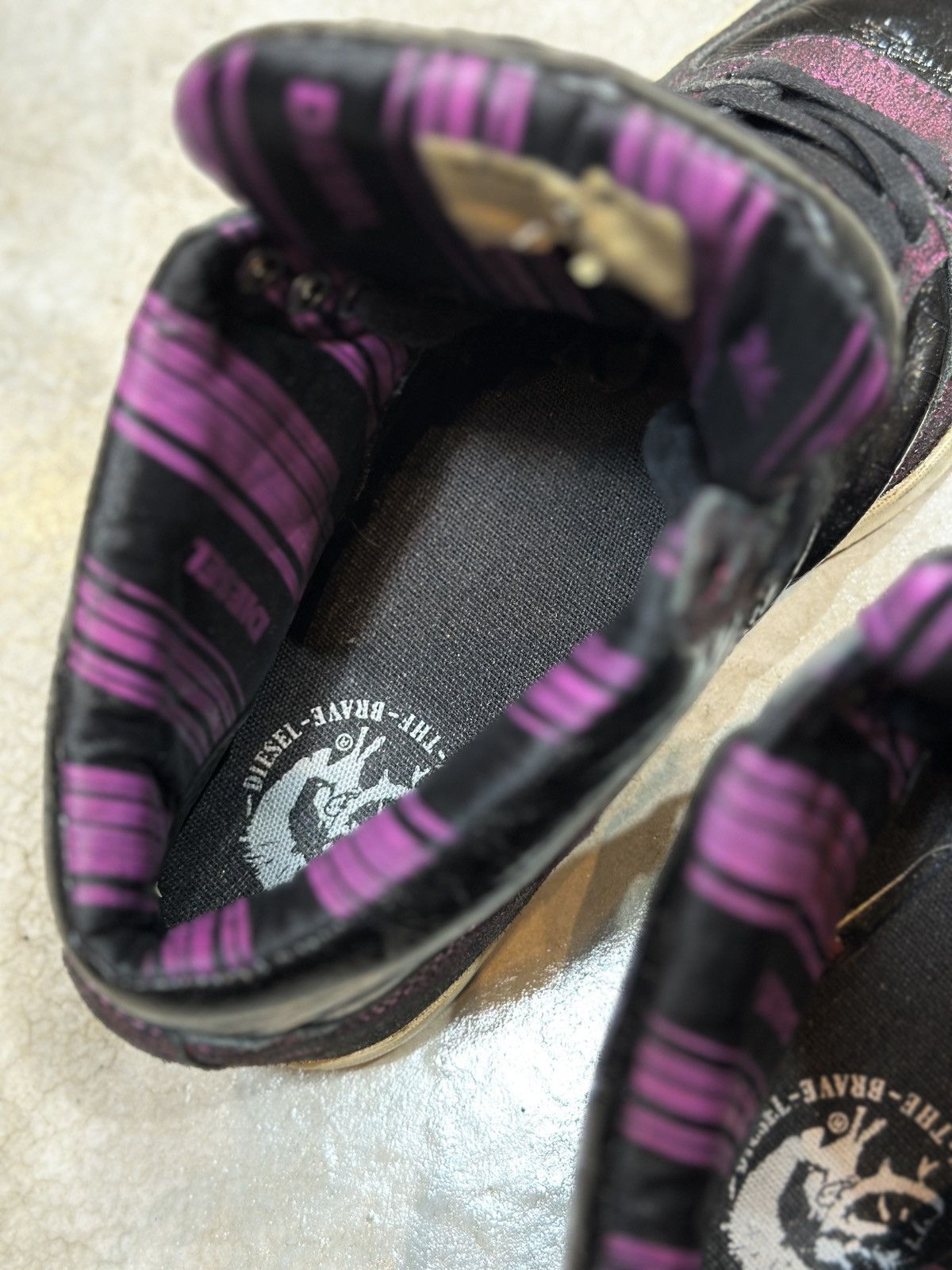 Diesel (SS08) DEEP W HI TOP Size US 10 / IT 40 - 11 Thumbnail