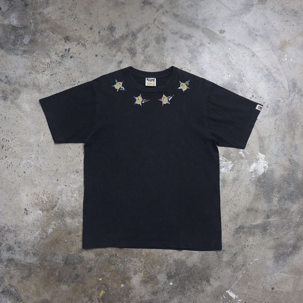 image of Bape Singapore Logo in Black, Men's (Size Large)