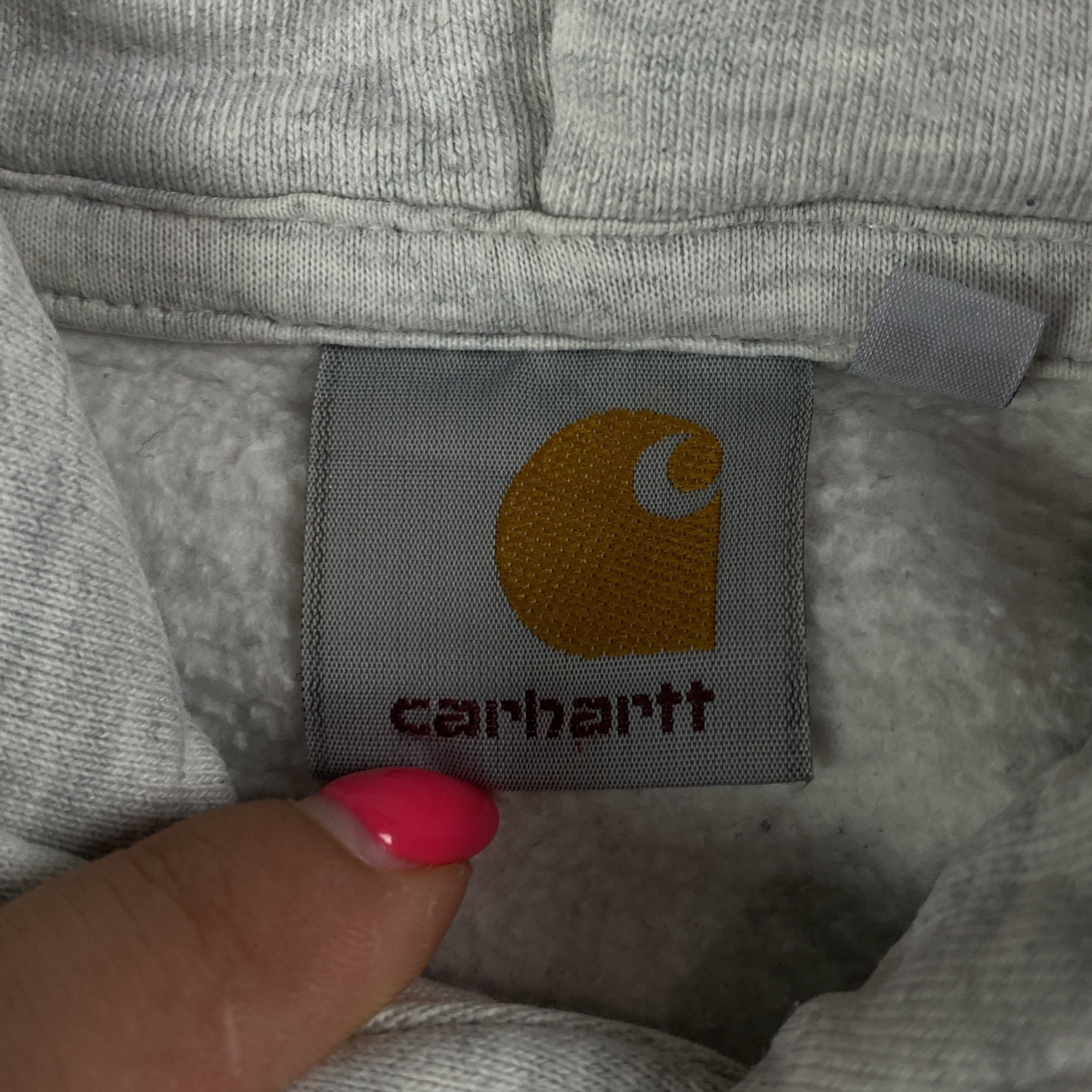 Carhartt × Carhartt Wip Mens Long Sleeve Hoodie Carhartt Big Logo Size L Cotton Size US L / EU 52-54 / 3 - 9 Thumbnail