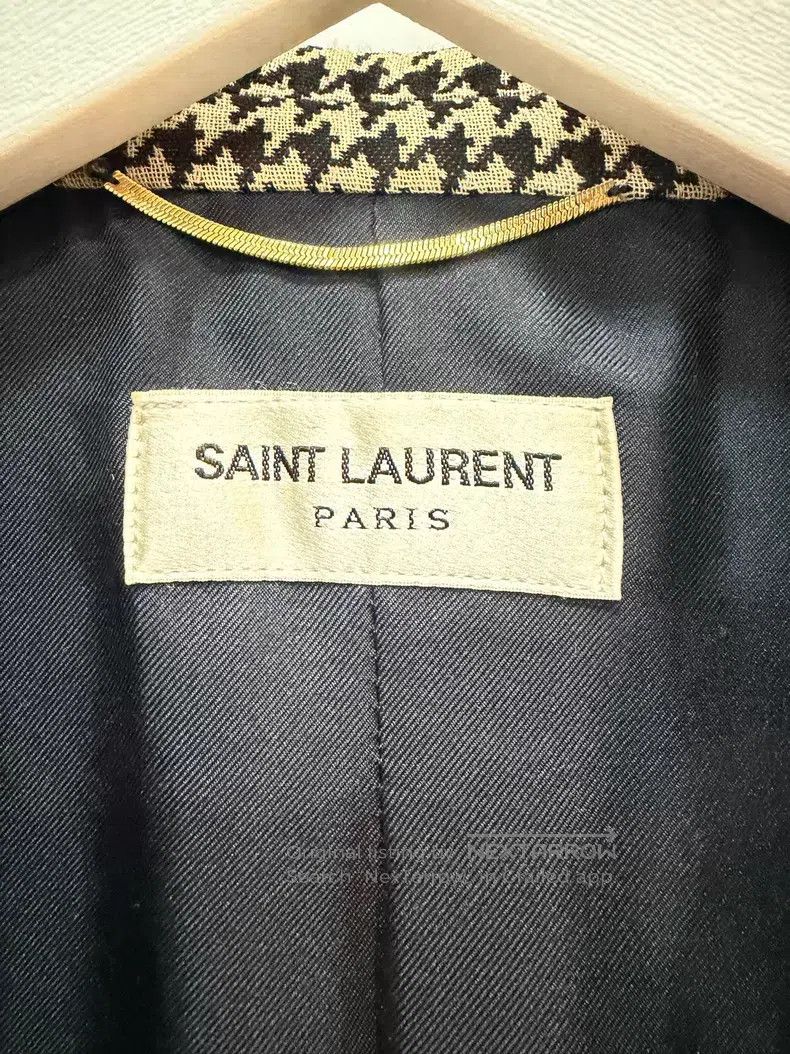 Saint Laurent Paris Saint Laurent Paris Houndstooth Suit i Size XXS / US 00 / IT 34 - 3 Thumbnail