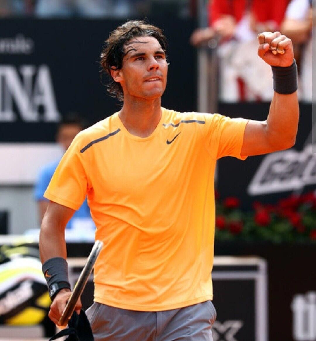 Nike Nike Rafa Nadal 2012 Clay Tennis Shirt Large 446919-821 Size US L / EU 52-54 / 3 - 1 Thumbnail