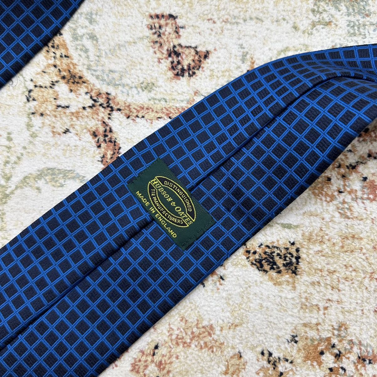 Designer Vintage Hudson & Oates Tie Made In England 90s Old Money Y2K Size ONE SIZE - 5 Thumbnail
