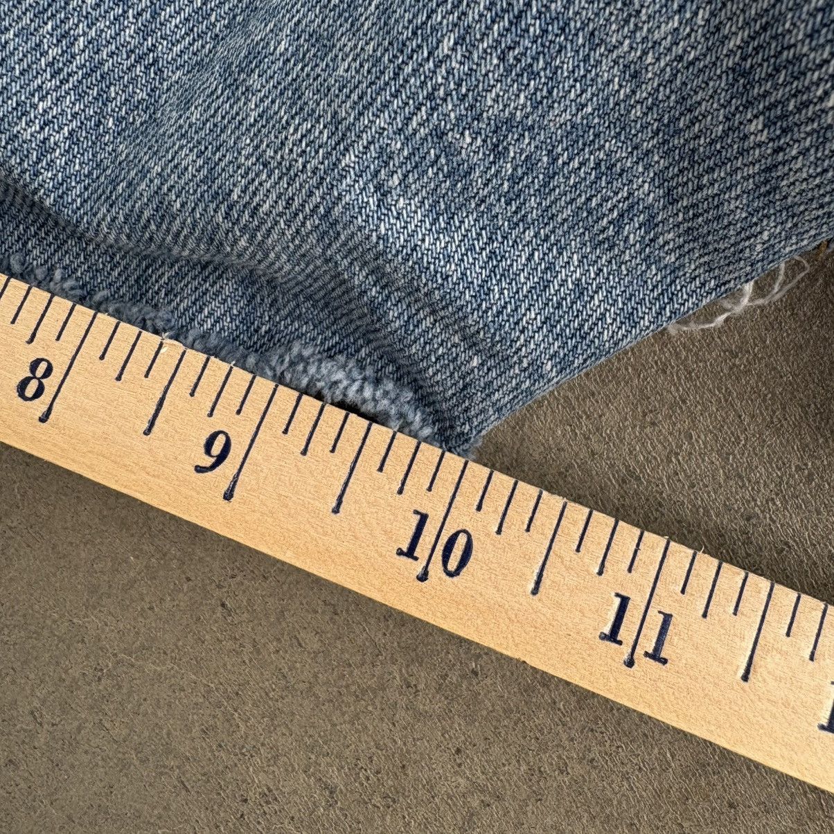 Vintage Crazy Vintage Carhartt Thrashed Jean Shorts Jorts 36" Blue Size US 36 / EU 52 - 7 Thumbnail