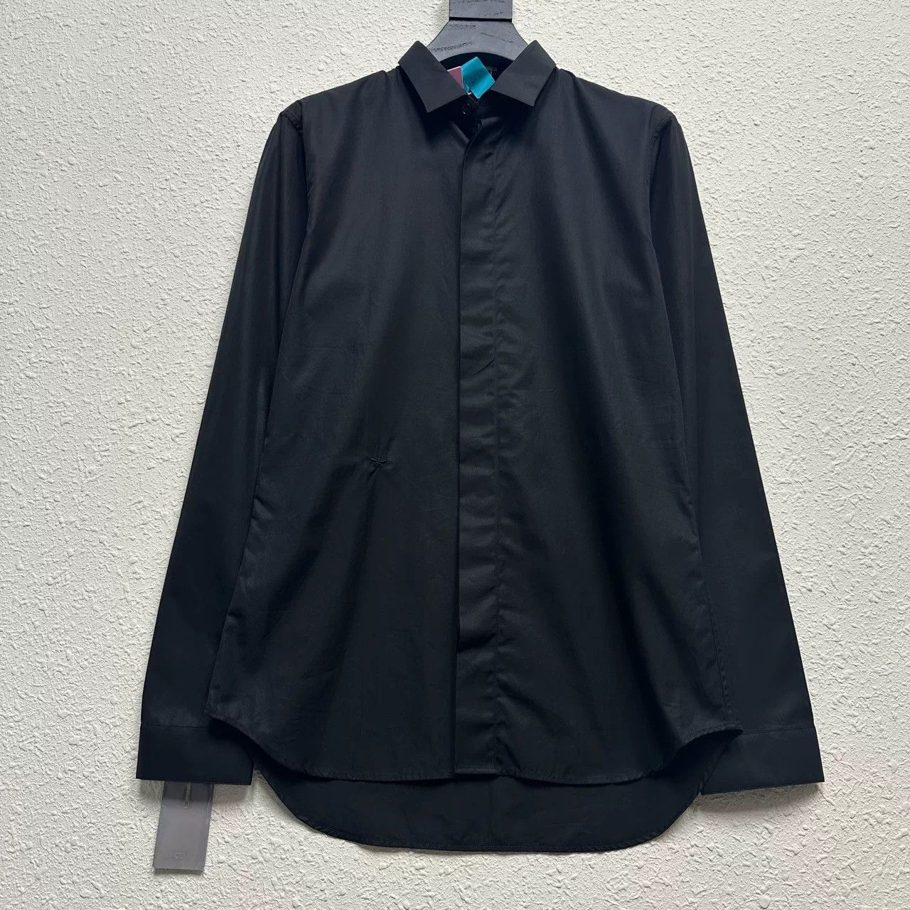 Dior dior black embroidered bee button-up shirt Size US M / EU 48-50 / 2 - 1 Thumbnail