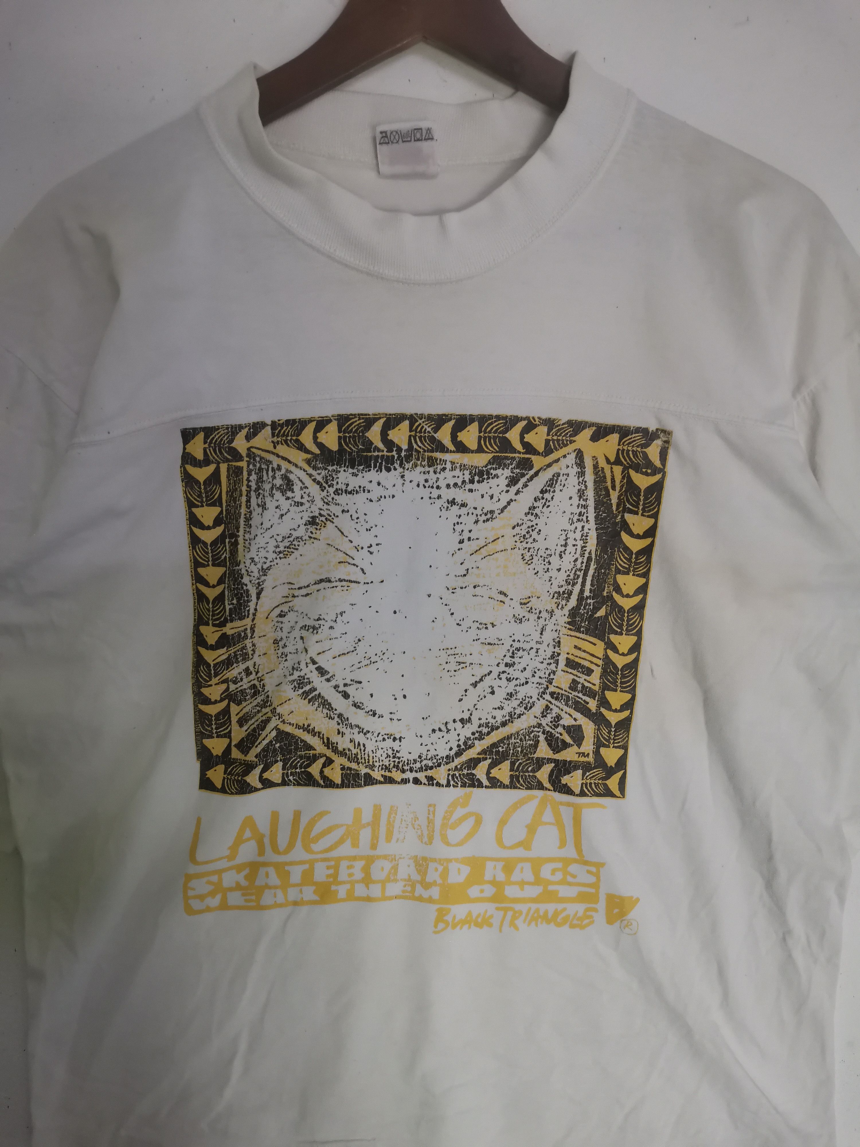 Vintage Rare vintage 80s Skateboard Rags raglan t-shirt Size US M / EU 48-50 / 2 - 4 Thumbnail