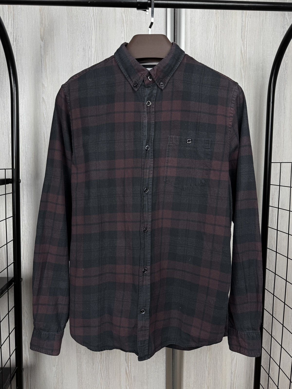 Norse Projects Norse Projects Anton Flannel check long sleeve shirt Size US M / EU 48-50 / 2 - 2 Thumbnail