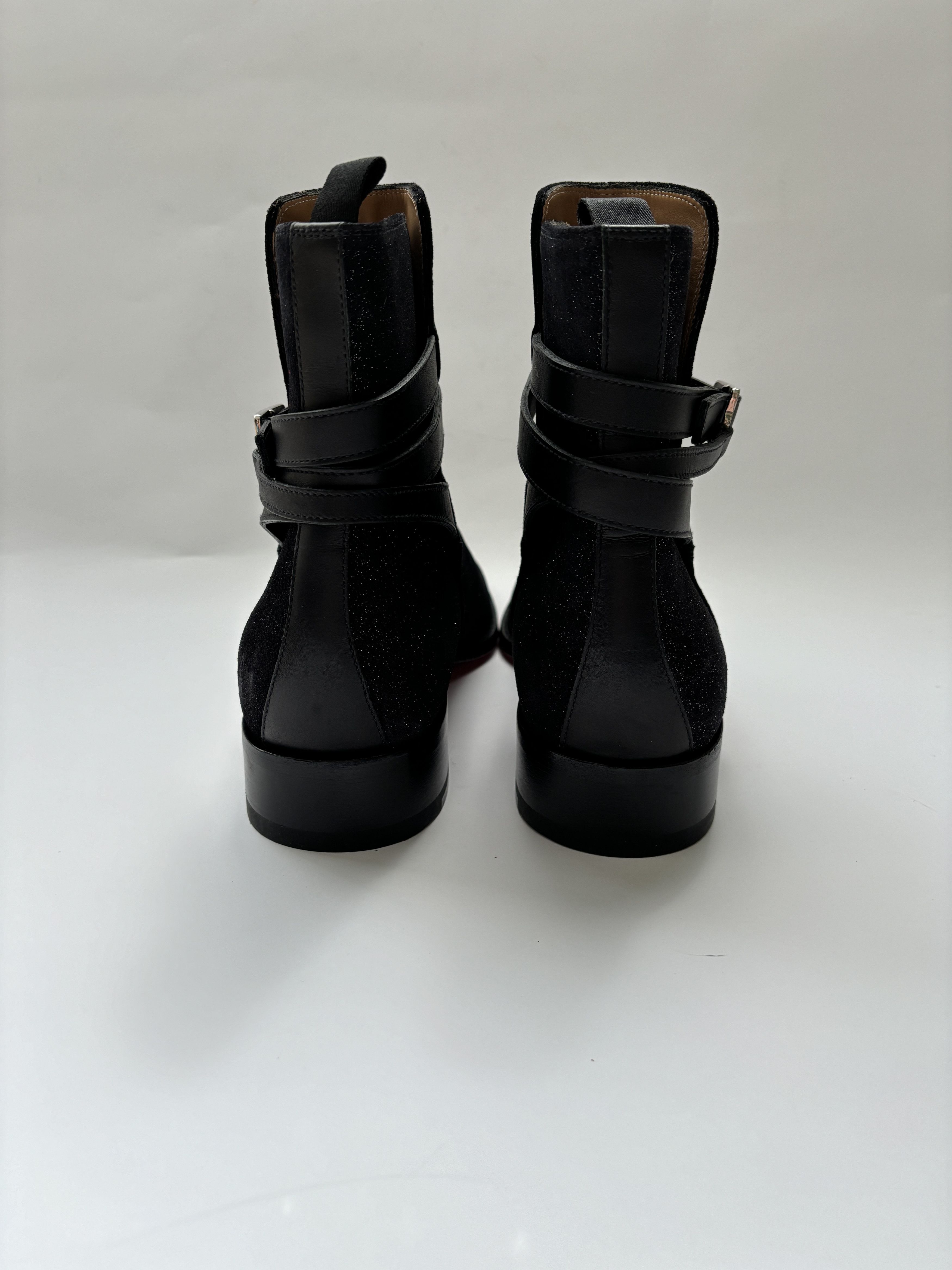 Christian Louboutin ⚡️QUICK SALE⚡️Christian Louboutin Kicko Suede Glitter Boot Size US 11 / EU 44 - 4 Thumbnail