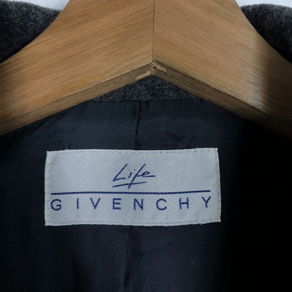 Vintage 🔥Vtg Givenchy Gold Button Wool Double Breast Jacket Coats Size US M / EU 48-50 / 2 - 16 Thumbnail