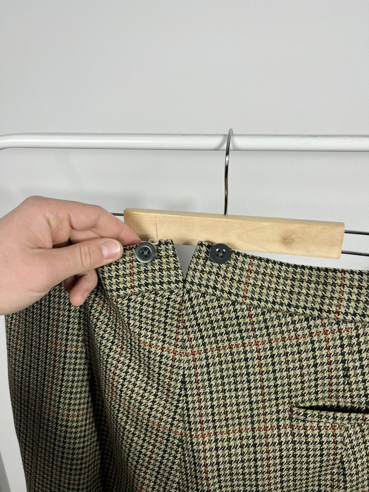 Savile Row Vintage 1989 Savile Row Wool Blazer Pants Set Size 42R - 15 Thumbnail