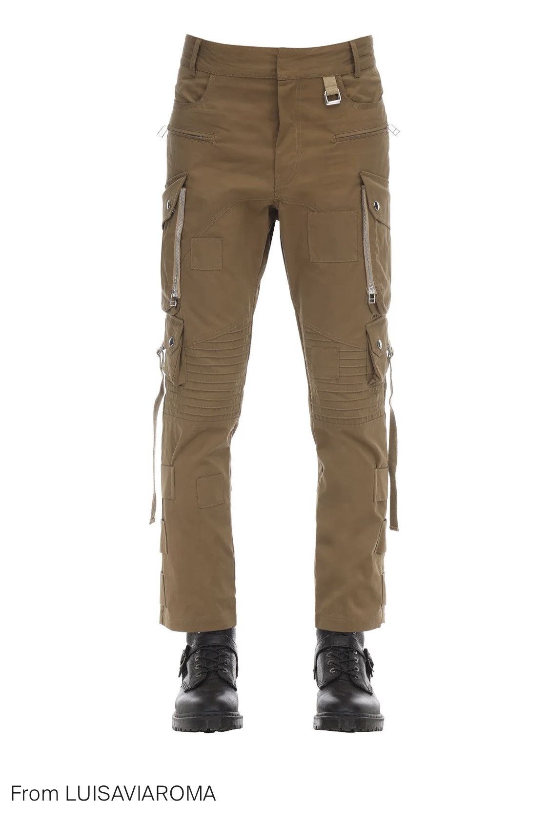 Faith Connexion Faith Connexion Cotton Blend Classic Cargo Pants Zip ...