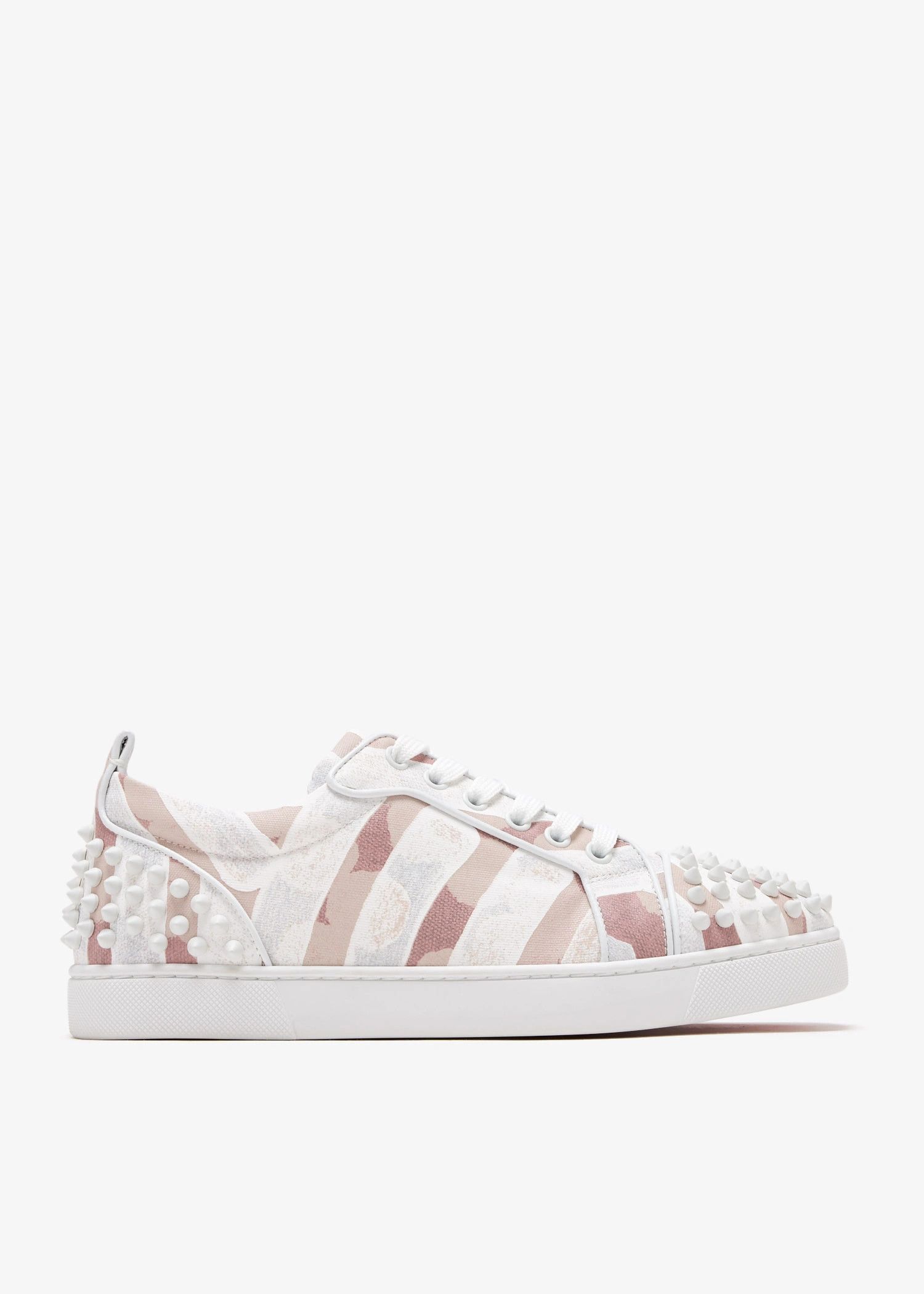 Christian Louboutin os11x0526 Louis Junior Spikes Sneakers in Multicolor Size US 9 / IT 39 - 1 Thumbnail