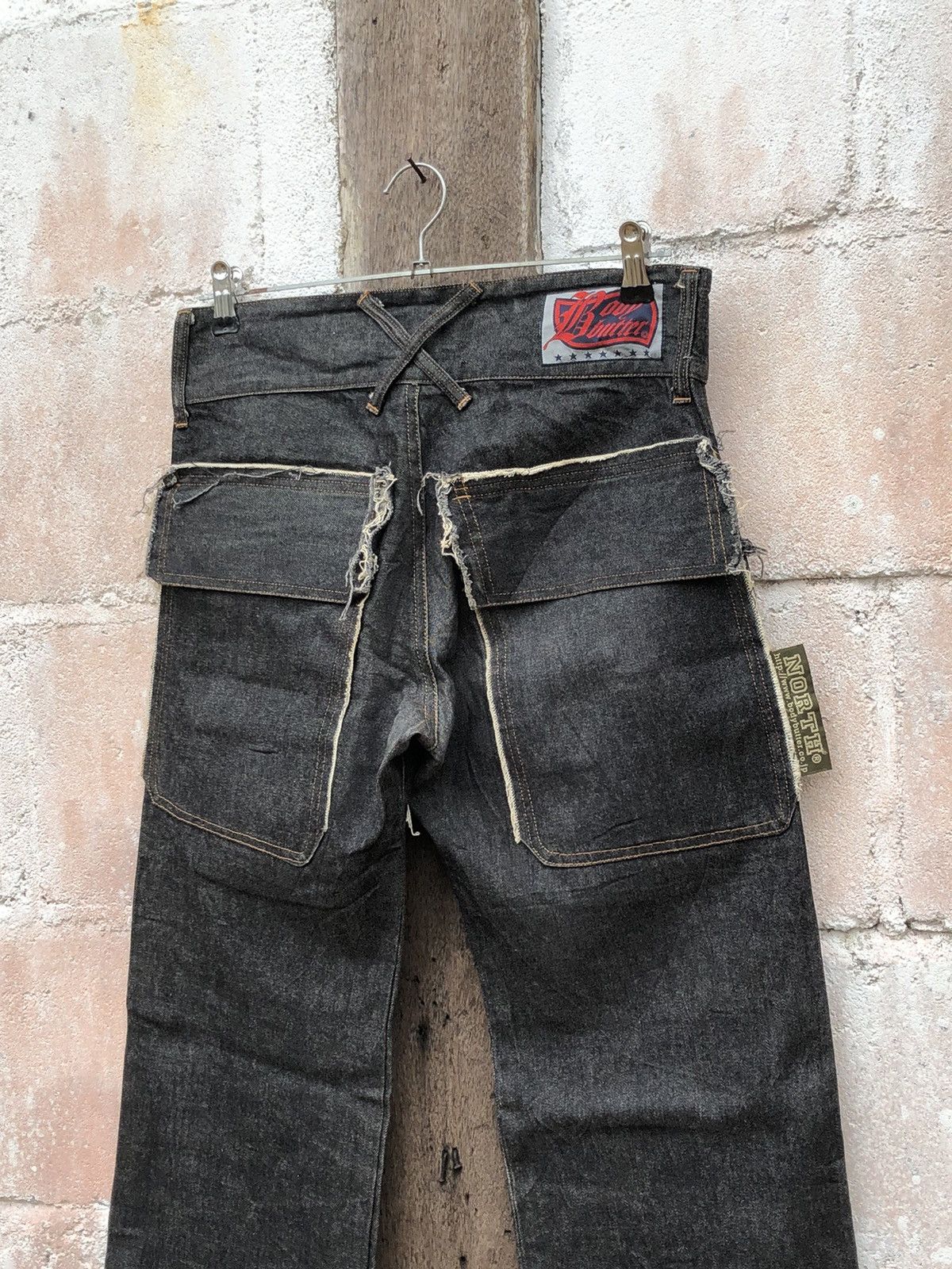 Designer × Japanese Brand Denim Body Butter Parachute Flare Design Bush Pants Size US 30 / EU 46 - 7 Thumbnail