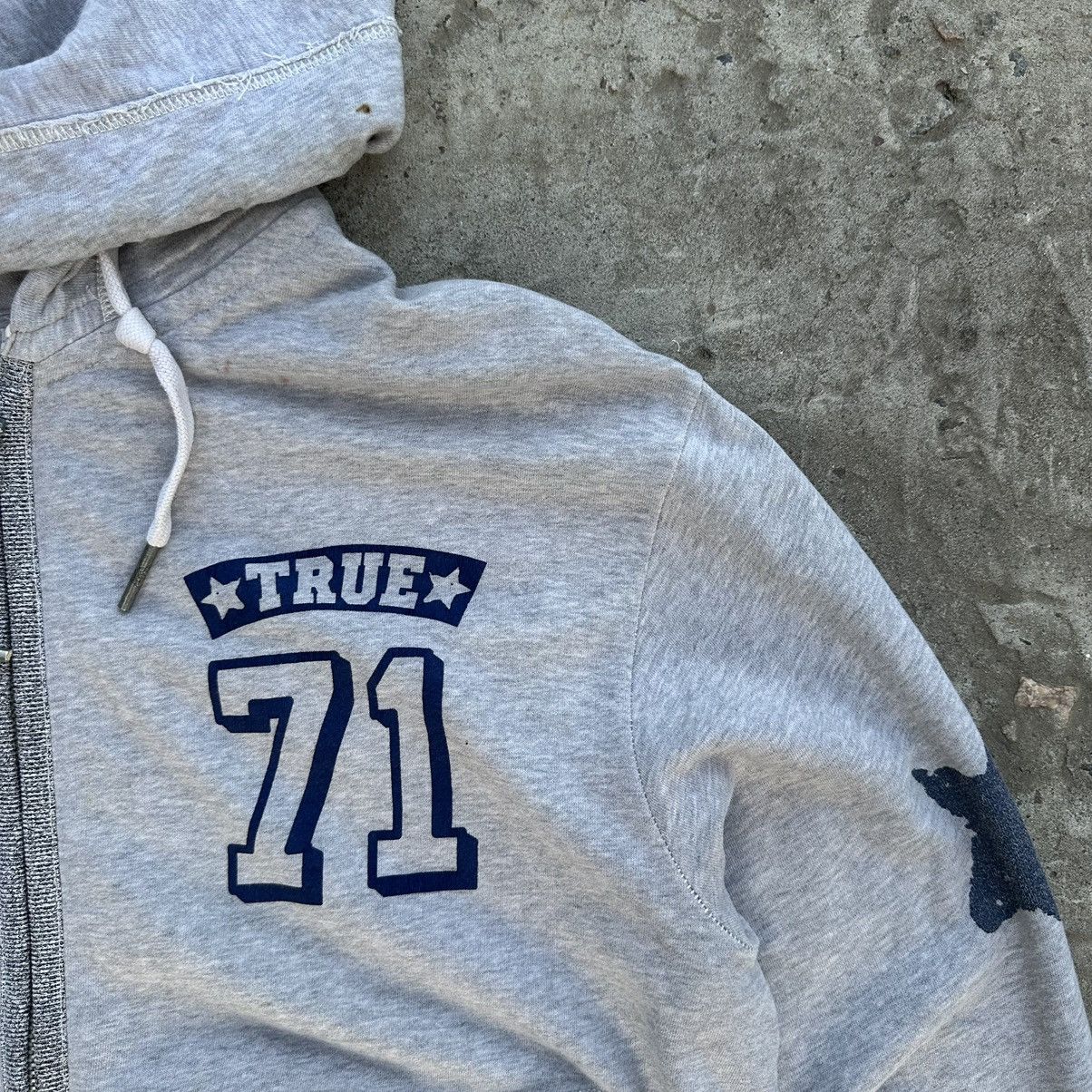 True Religion Vintage True Religion Zip Hoodie Big Logo Y2K Style USA Size US XXL / EU 58 / 5 - 11 Thumbnail