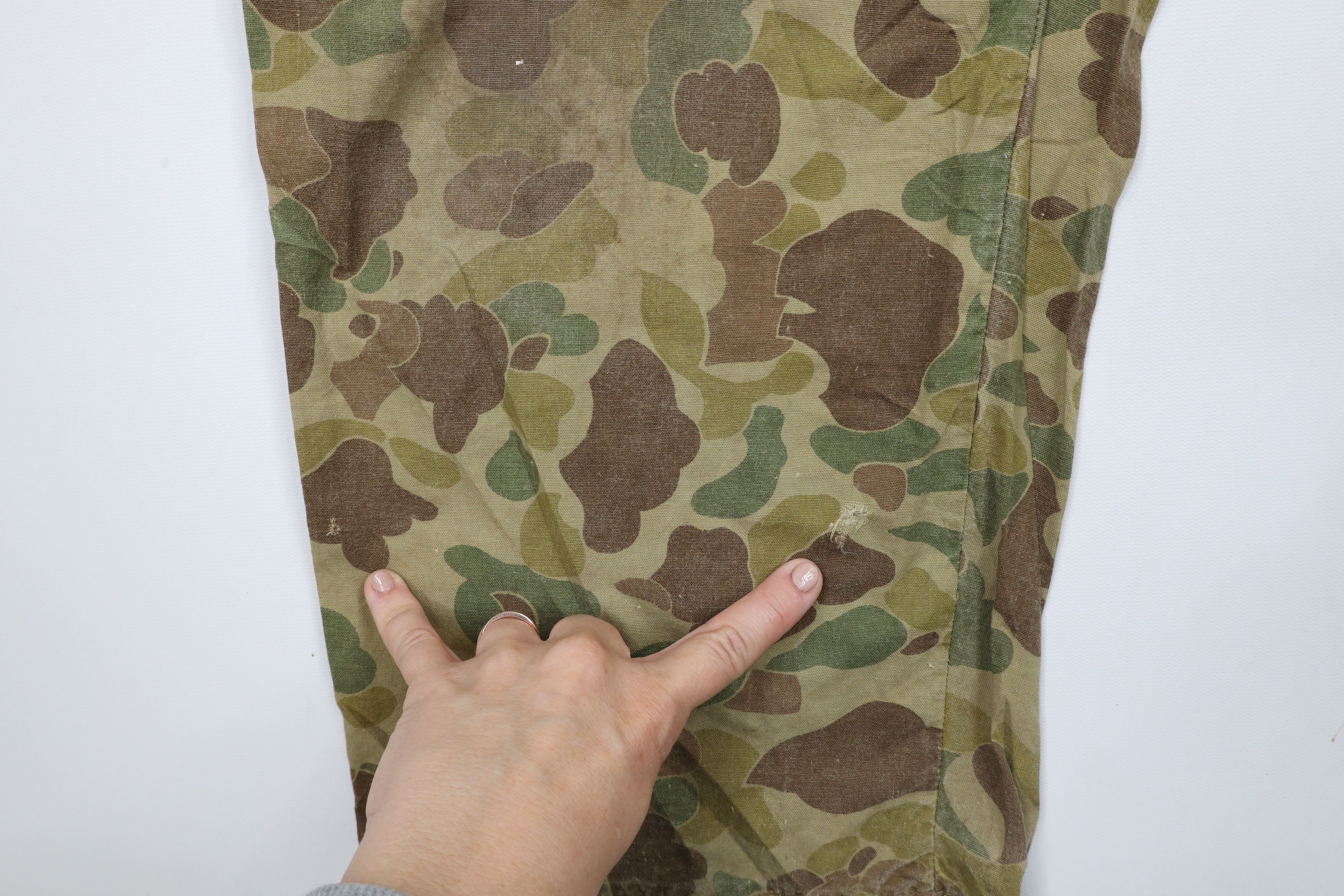Vintage Vintage 70s Streetwear Frogskin Camouflage Field Pants USA Size US 40 / EU 56 - 5 Thumbnail
