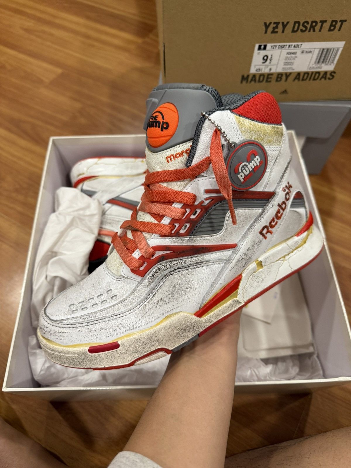 Designer × Maison Margiela × Reebok Maison Margiela Project 0 TZP DS Reebok Size US 7 / EU 40 - 1 Thumbnail
