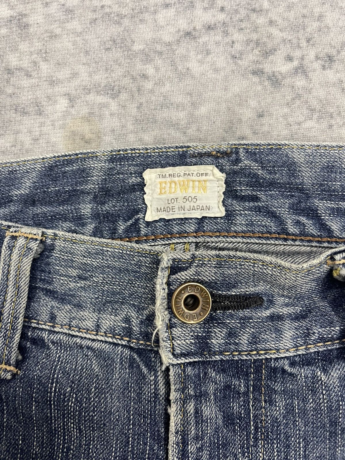 Edwin Vintage Edwin 505zx Selvedge Denim s21 Size US 32 / EU 48 - 5 Thumbnail