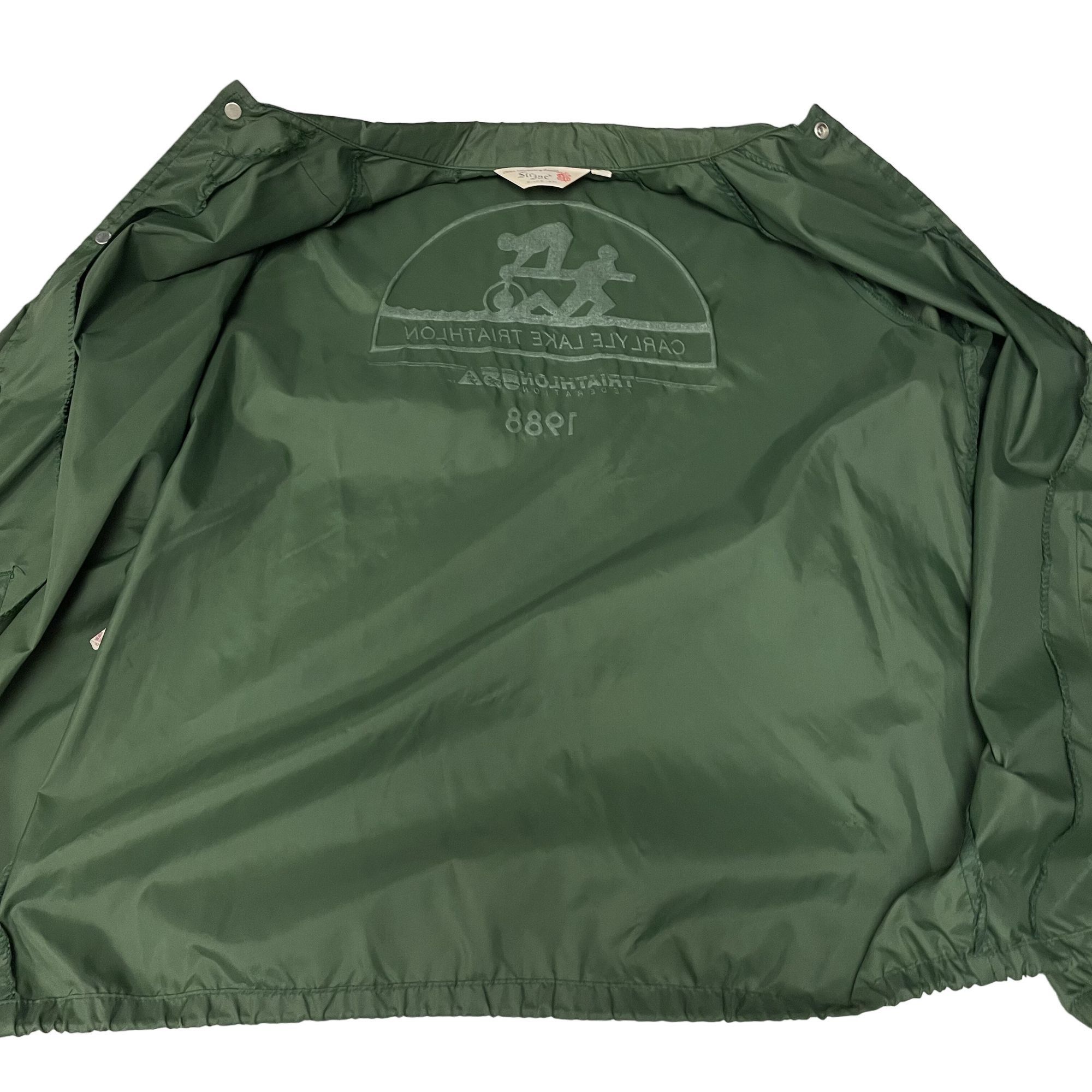 Other Vtg Sir Jac Nylon Windbreaker 1988 Carlyle Triathlon Jacket Size US M / EU 48-50 / 2 - 7 Thumbnail