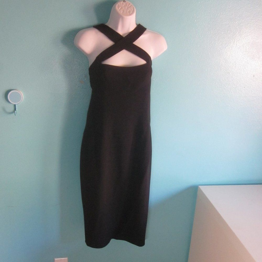 Narciso Rodriguez Narciso Rodriguez Black Sheath Size 40 / 2 Size XS / US 0-2 / IT 36-38 - 1 Thumbnail